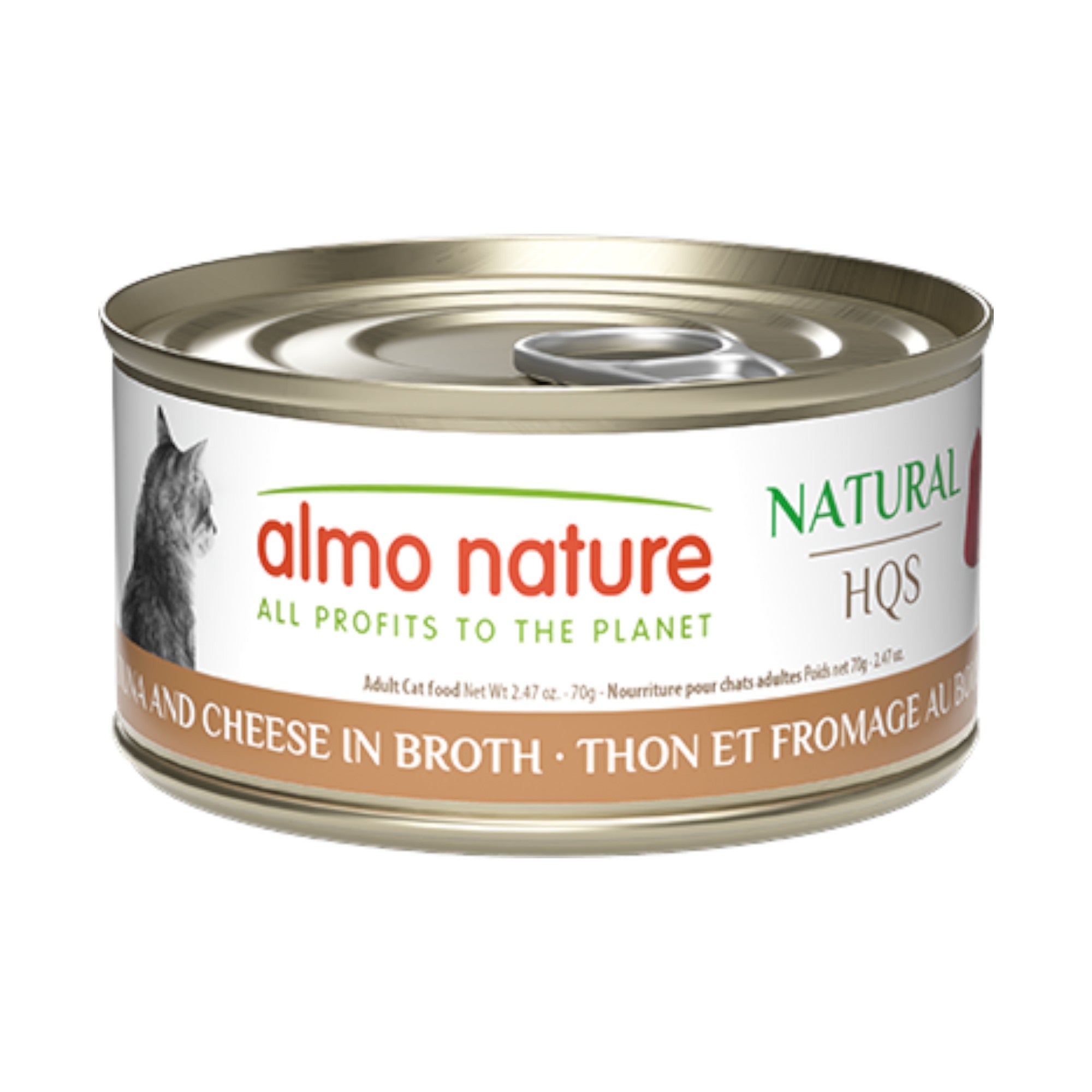 Almo Nature Natural Tuna & Cheese Cat Can (70g)