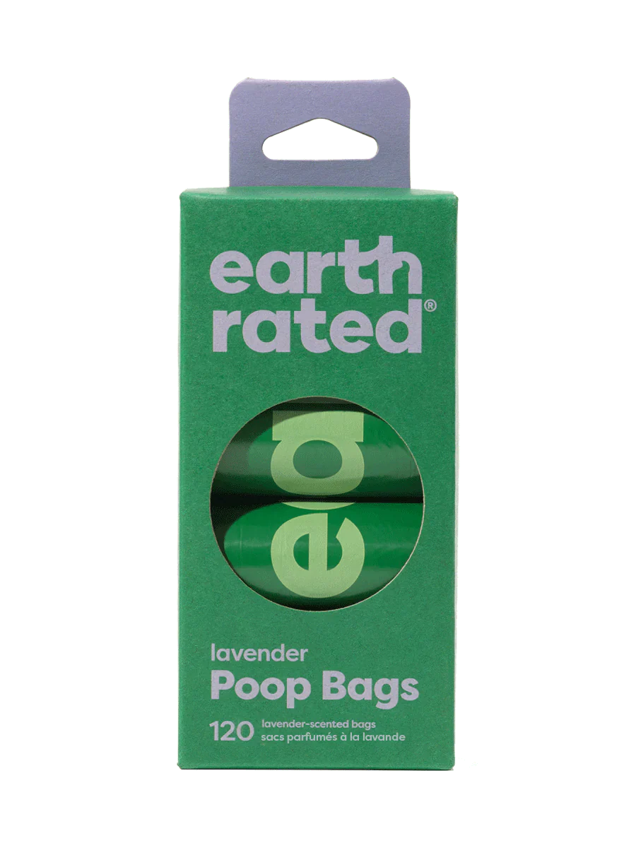 Earth Rated Bio Bags Lavender (120 ct/ 8 pack)