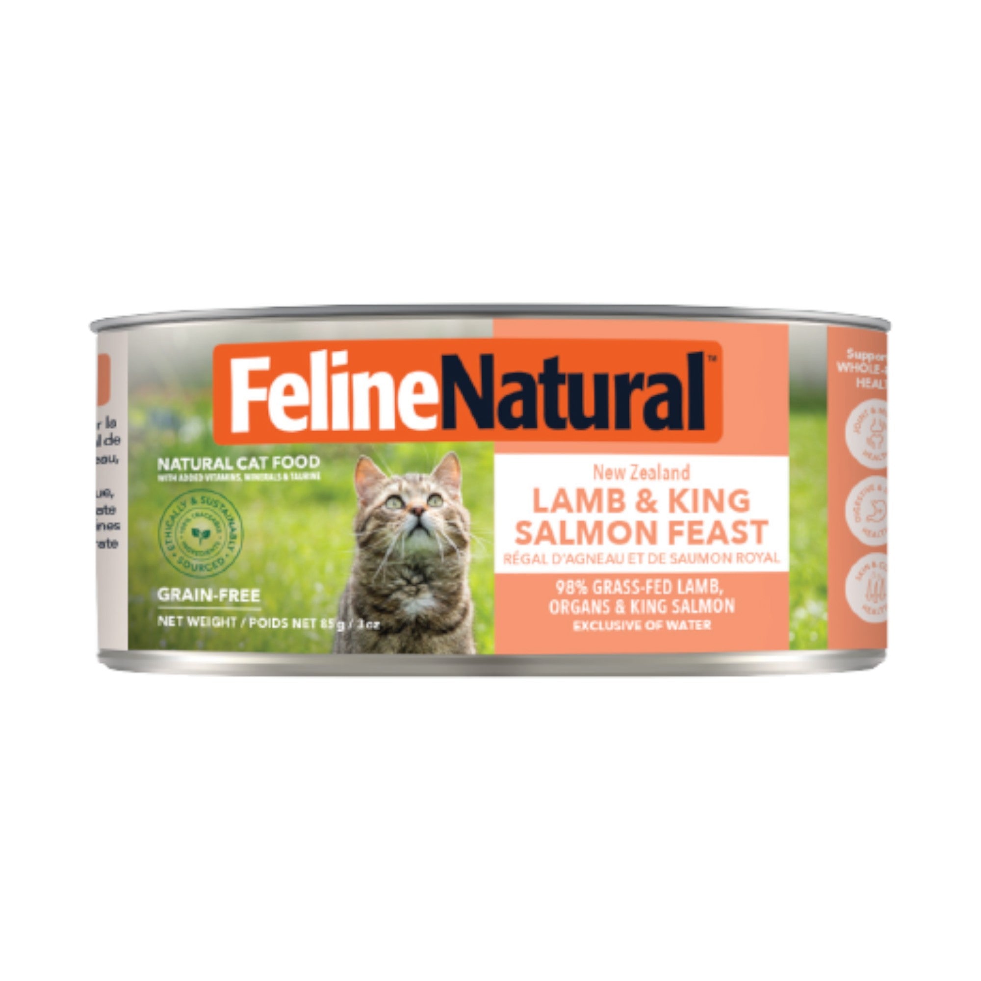 Feline Natural Lamb & Salmon Cat Can (3oz)