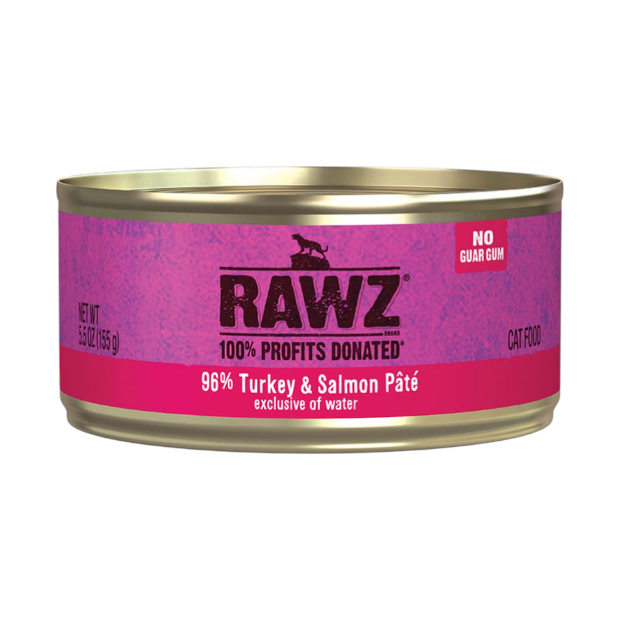 Rawz Turkey & Salmon Pate Cat Can (5.5oz)