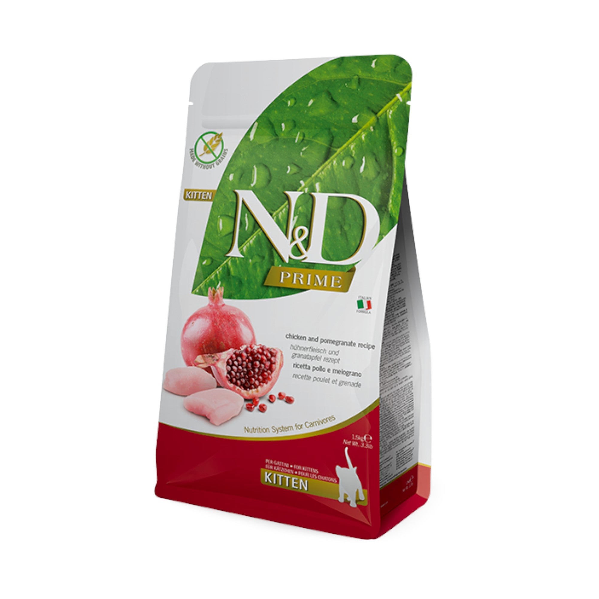 Farmina Prime Chicken/Pomegranate Kitten (1.5kg)