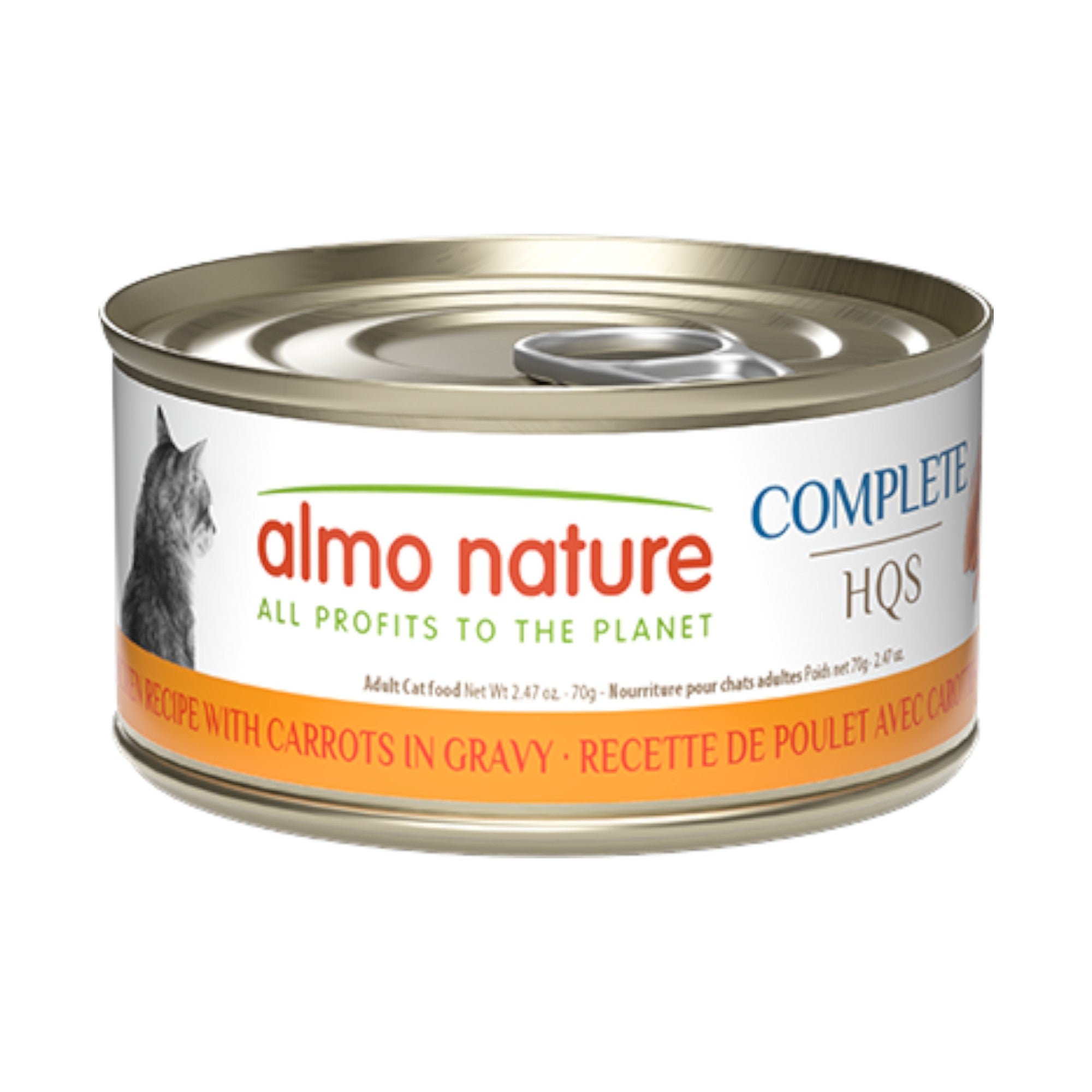 Almo Nature Complete Chicken & Carrot Cat Can (70g)