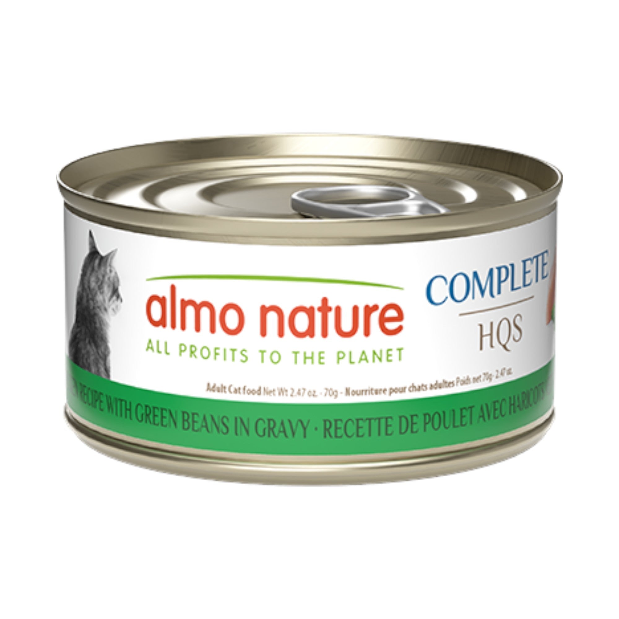 Almo Nature Complete Chicken & Green Bean Cat Can (70g)