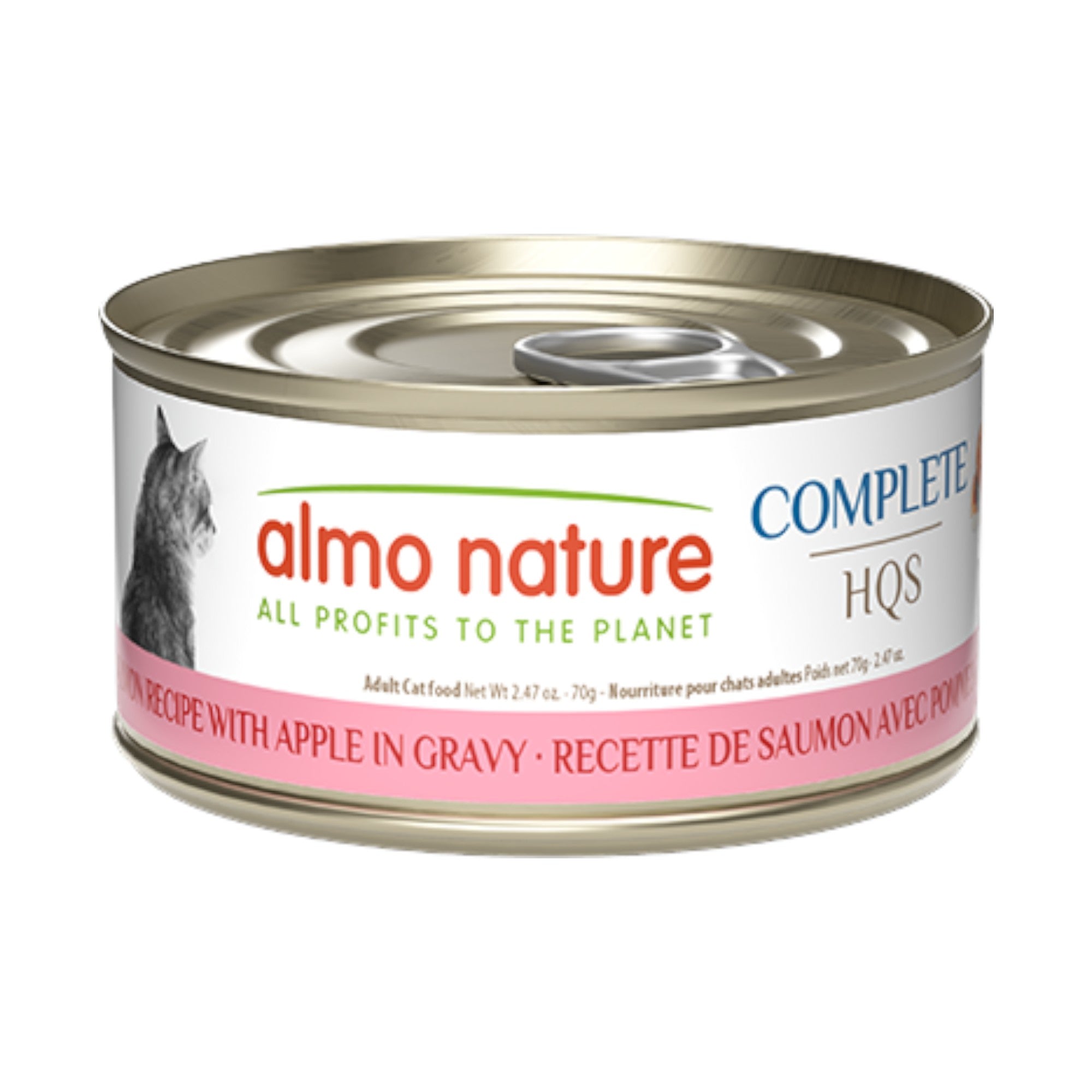 Almo Nature Complete Salmon & Apple Cat Can (70g)