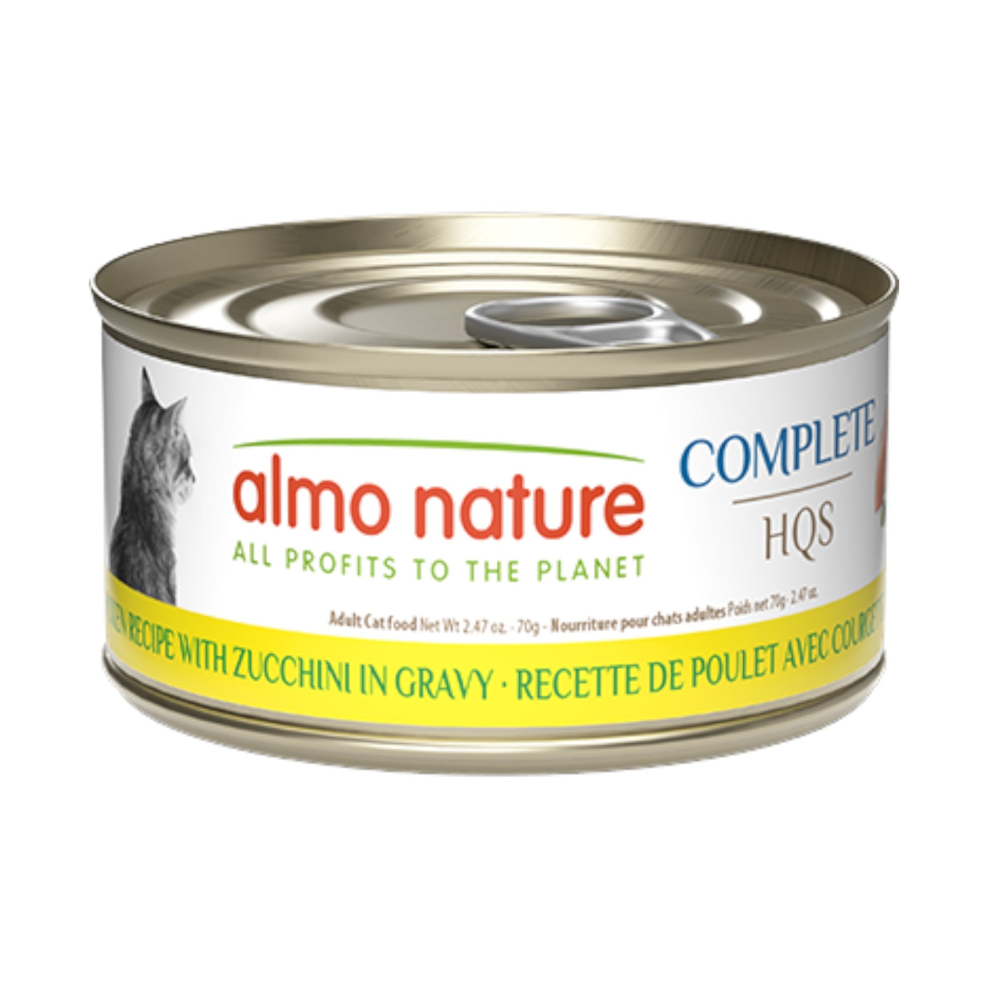 Almo Nature Complete Chicken & Zucchini Cat Can (70g)