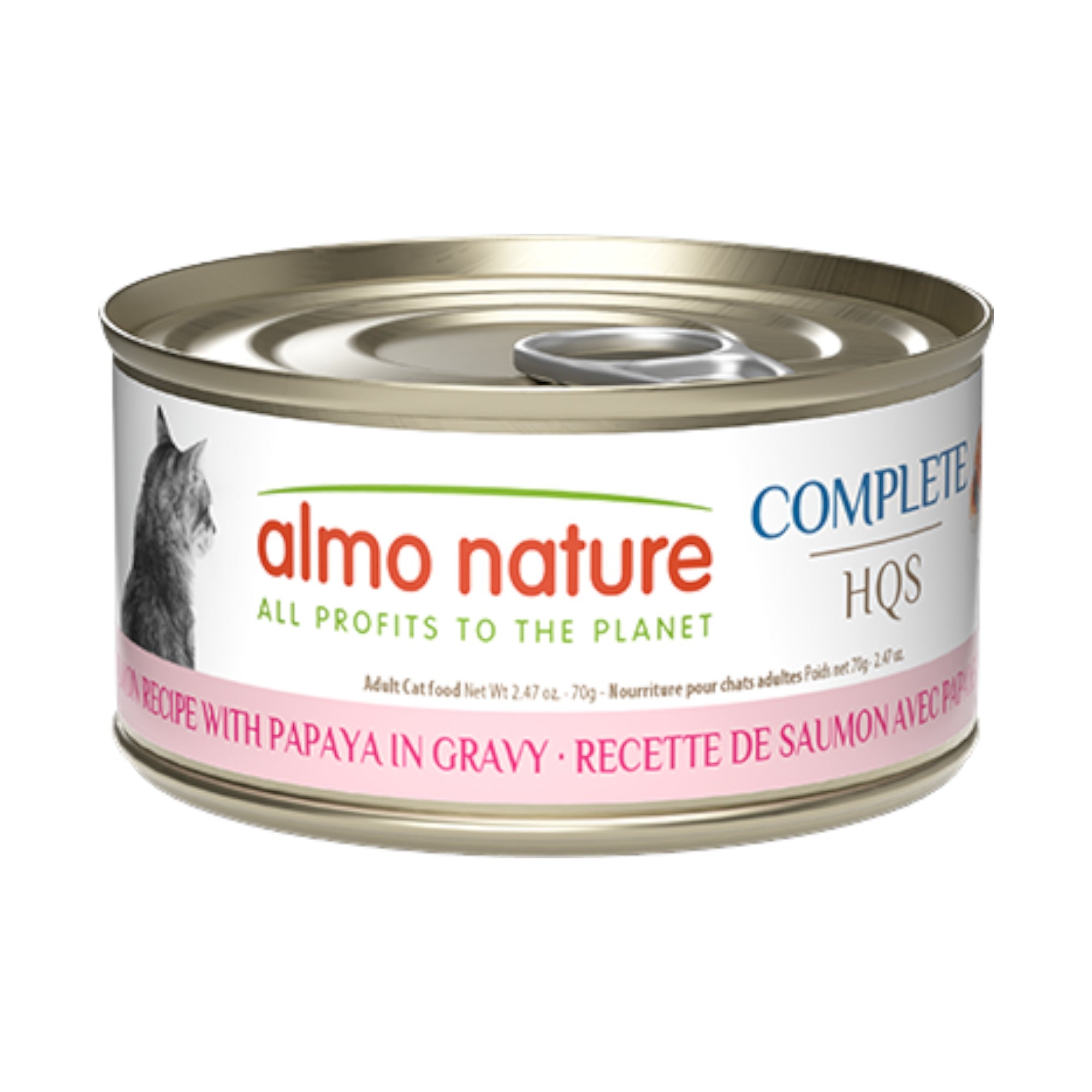 Almo Nature Complete Salmon & Papaya Cat Can (70g)