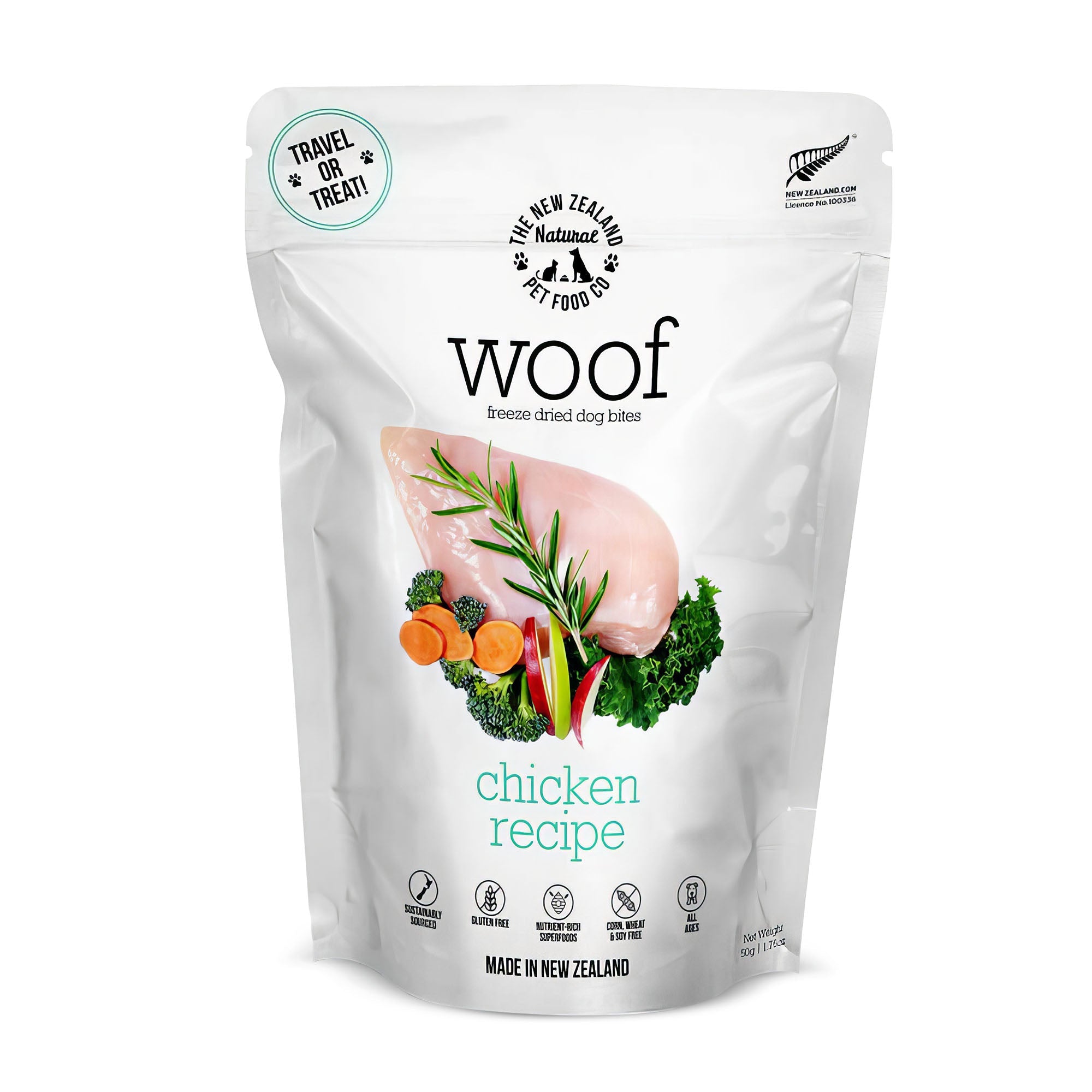 New Zealand Woof Freeze Dried Chicken (280g)