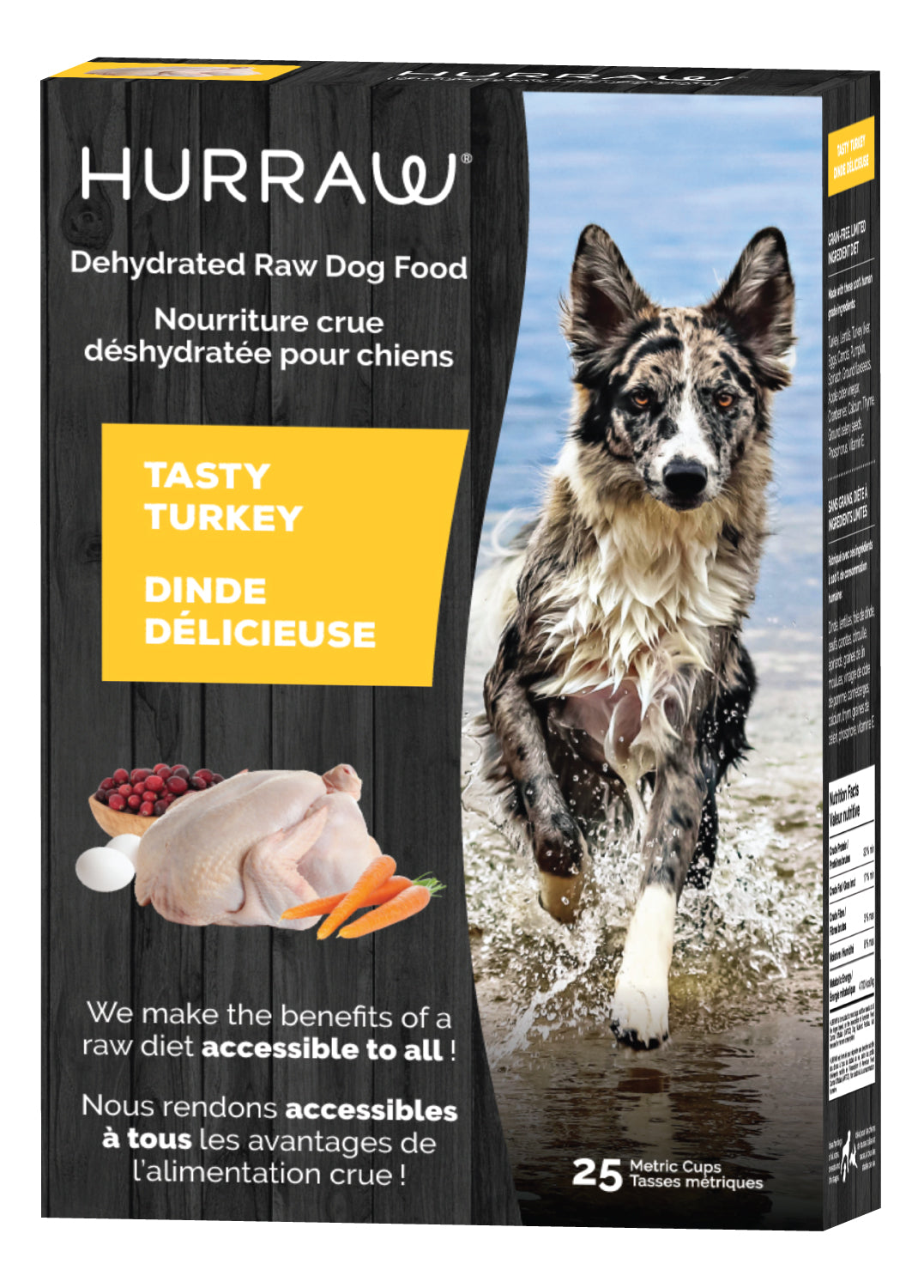 Hurraw Dehydrated Turkey (2.5kg)