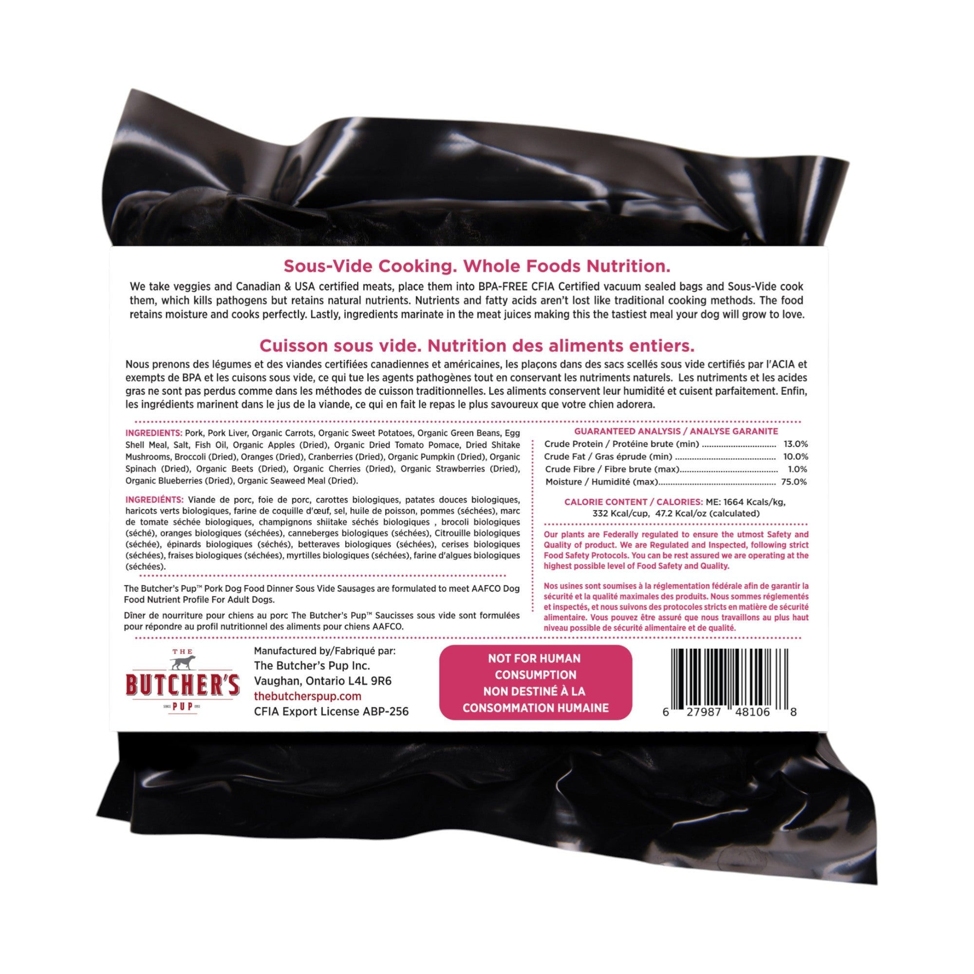 Butcher's Pup Pork Sausage (1lb)