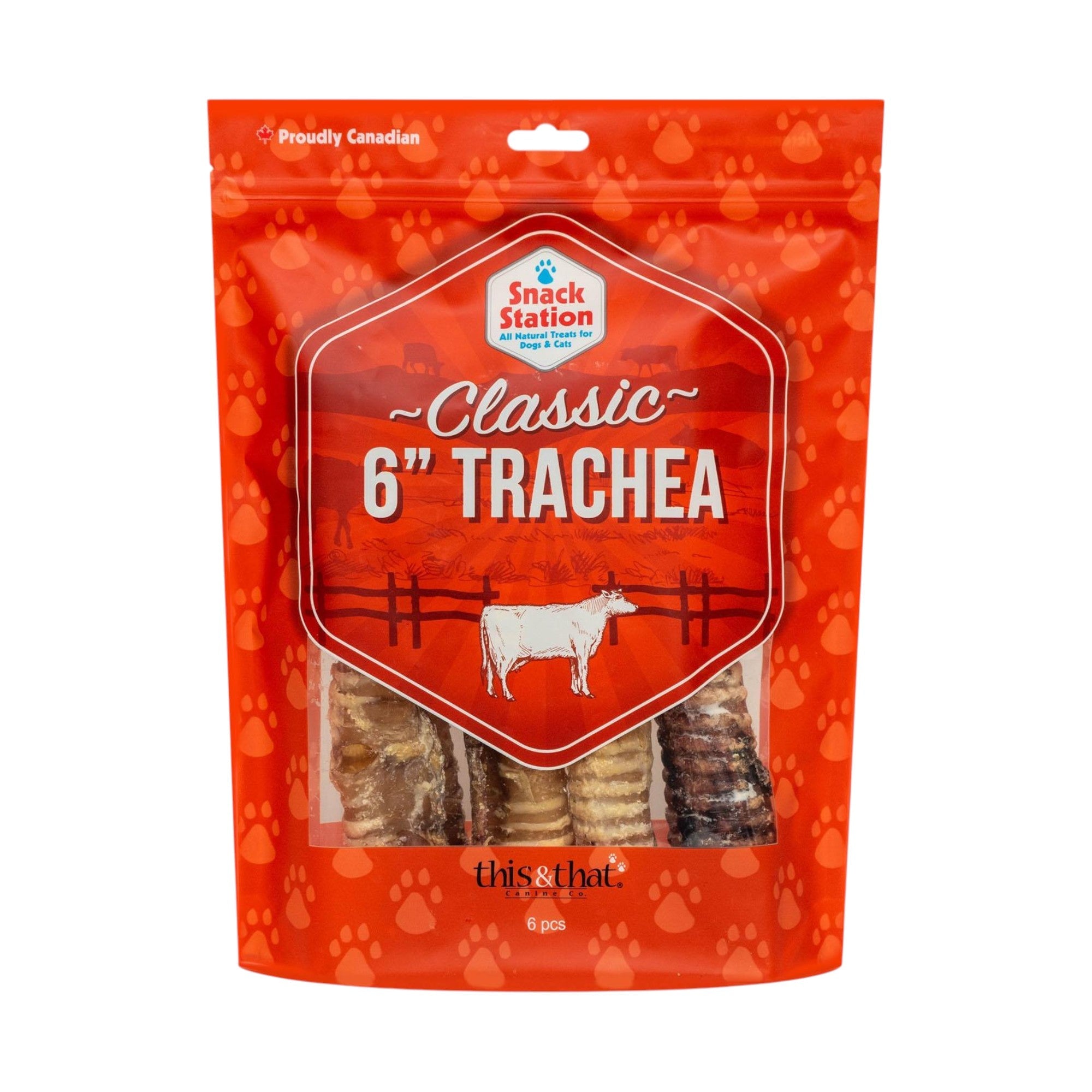 This & That Beef Trachea 3" (6pc)