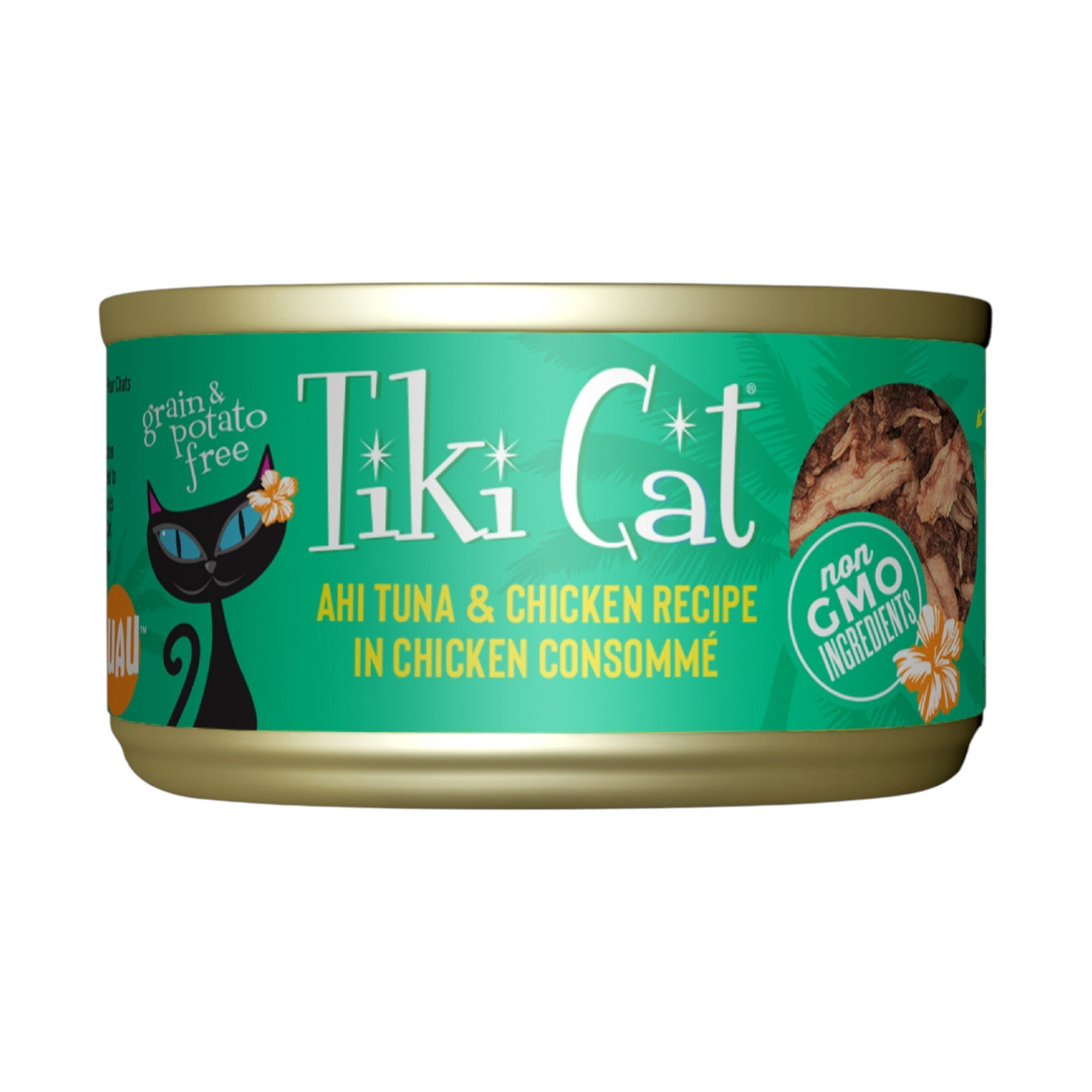 Tiki Cat Hookena Luau Ahi Tuna & Chicken (2.8oz)