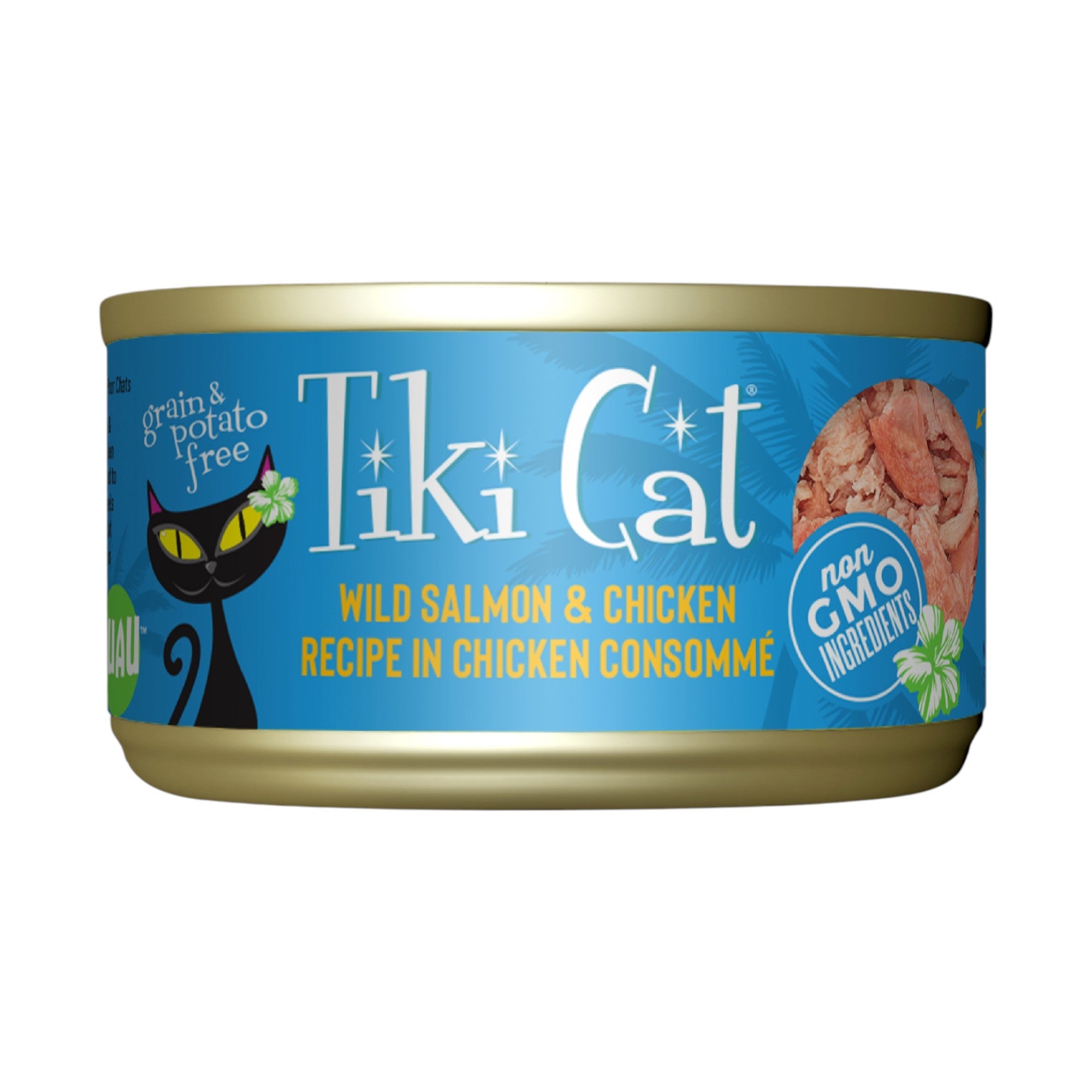 Tiki Cat Napili Luau Wild Salmon & Chicken (2.8oz)