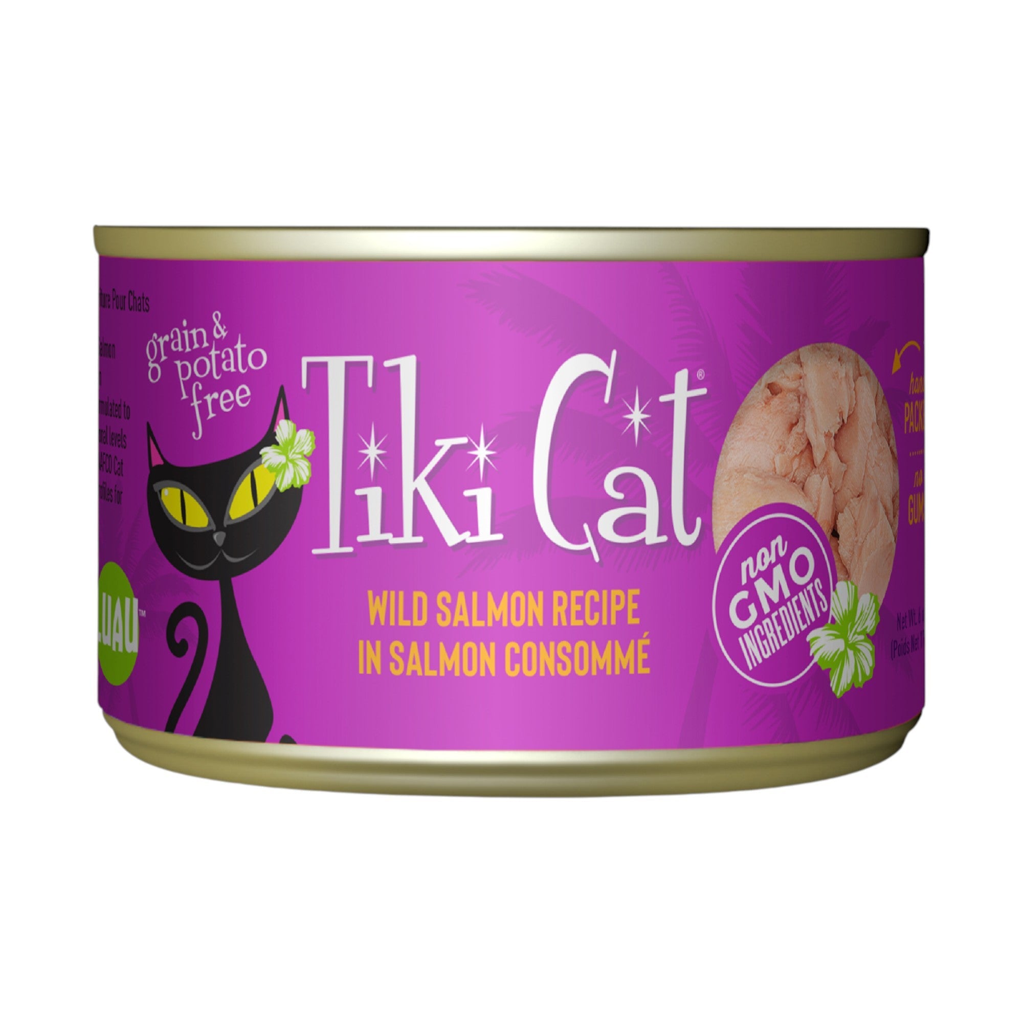 Tiki Cat Luau Wild Salmon (6oz)