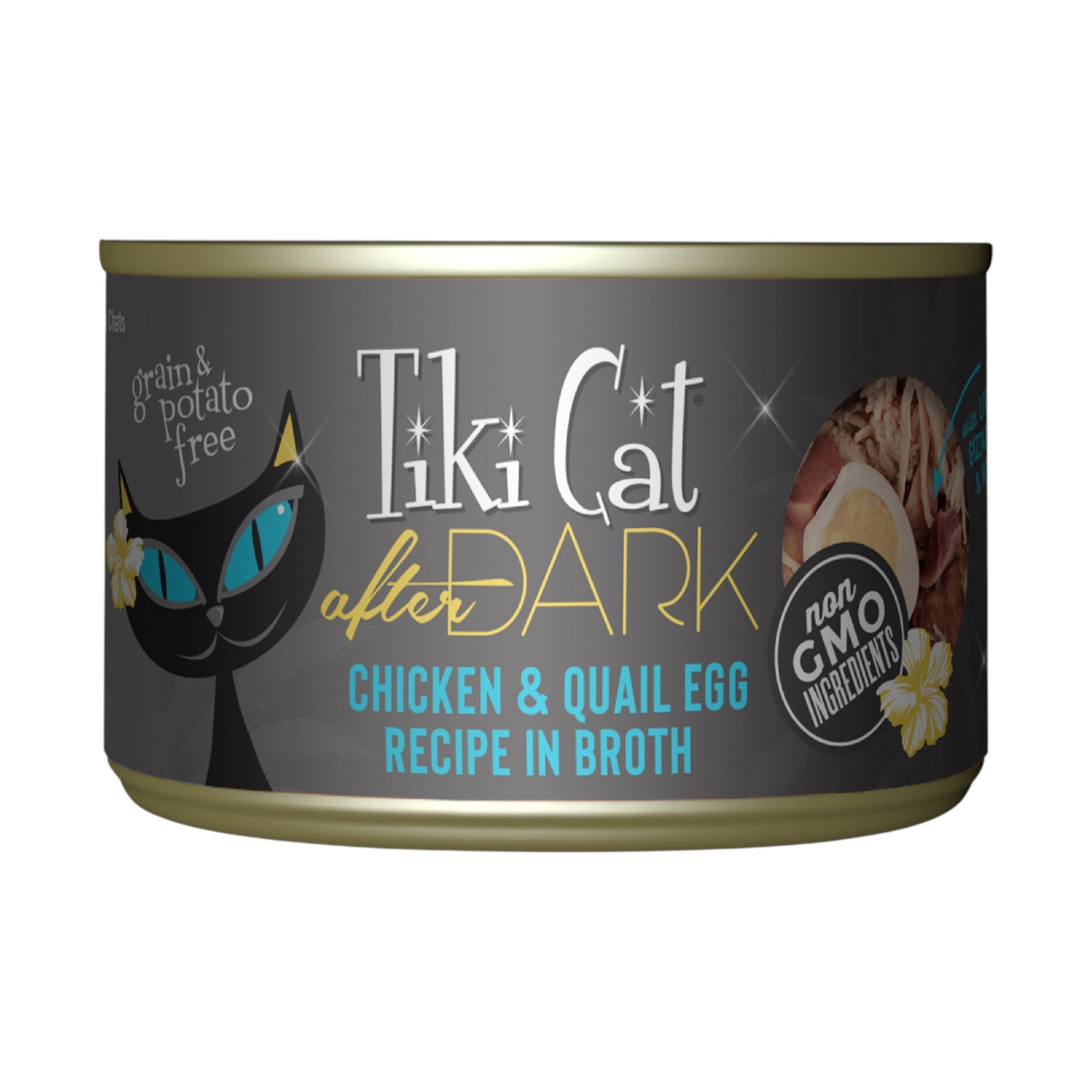 Tiki Cat After Dark Chicken & Quail Egg Recipe (5.5oz)