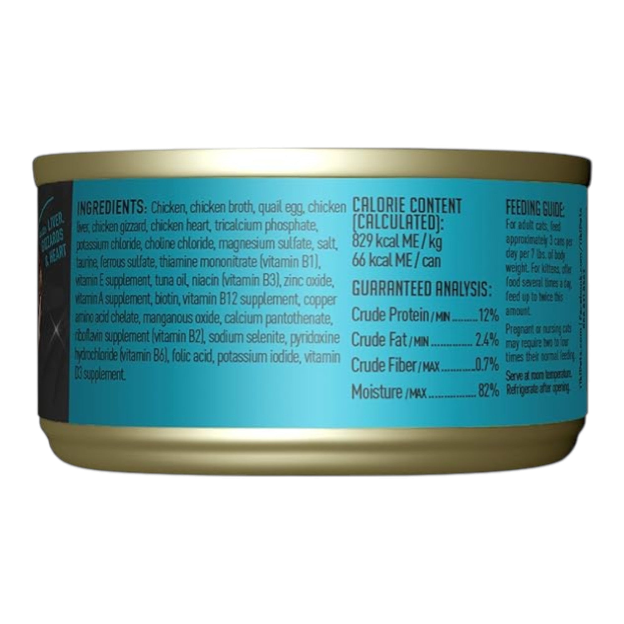 Tiki Cat After Dark Chicken & Quail Egg (2.8oz)