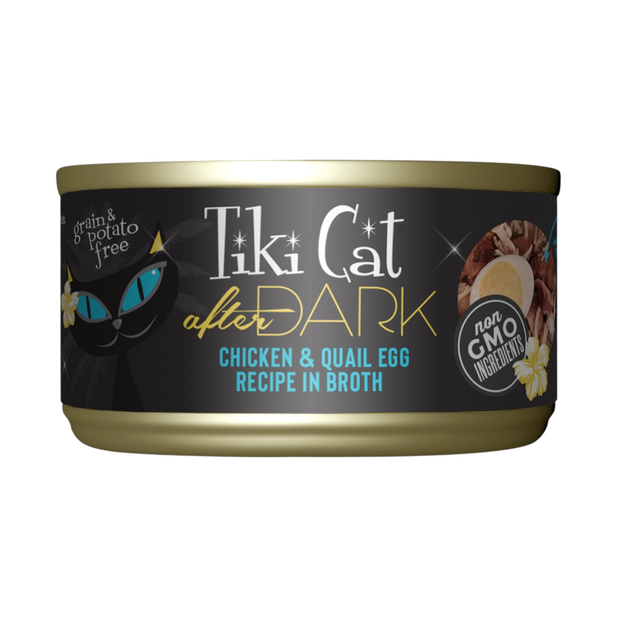 Tiki Cat After Dark Chicken & Quail Egg (2.8oz)