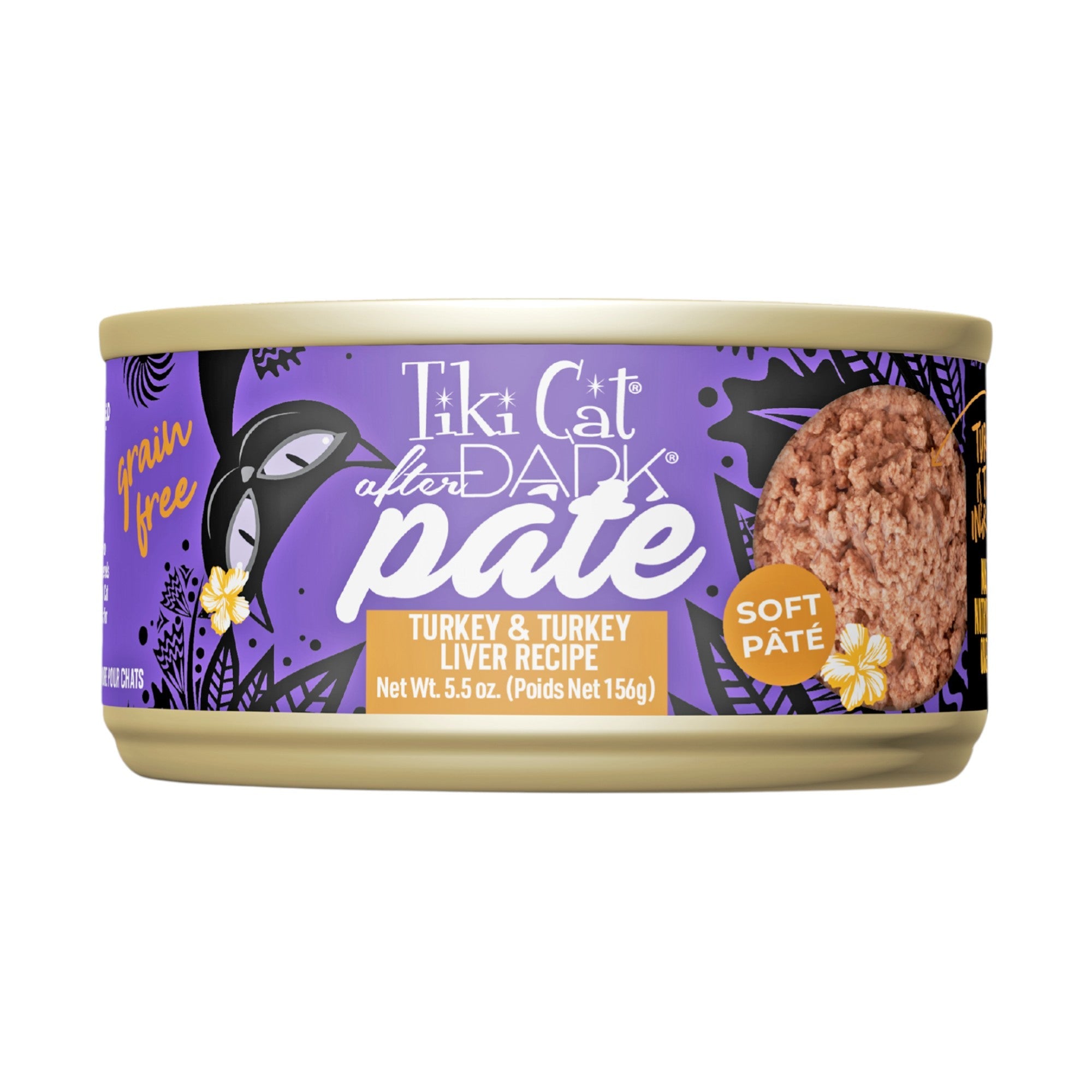 Tiki Cat After Dark Pate Turkey & Turkey Liver Recipe (3oz)
