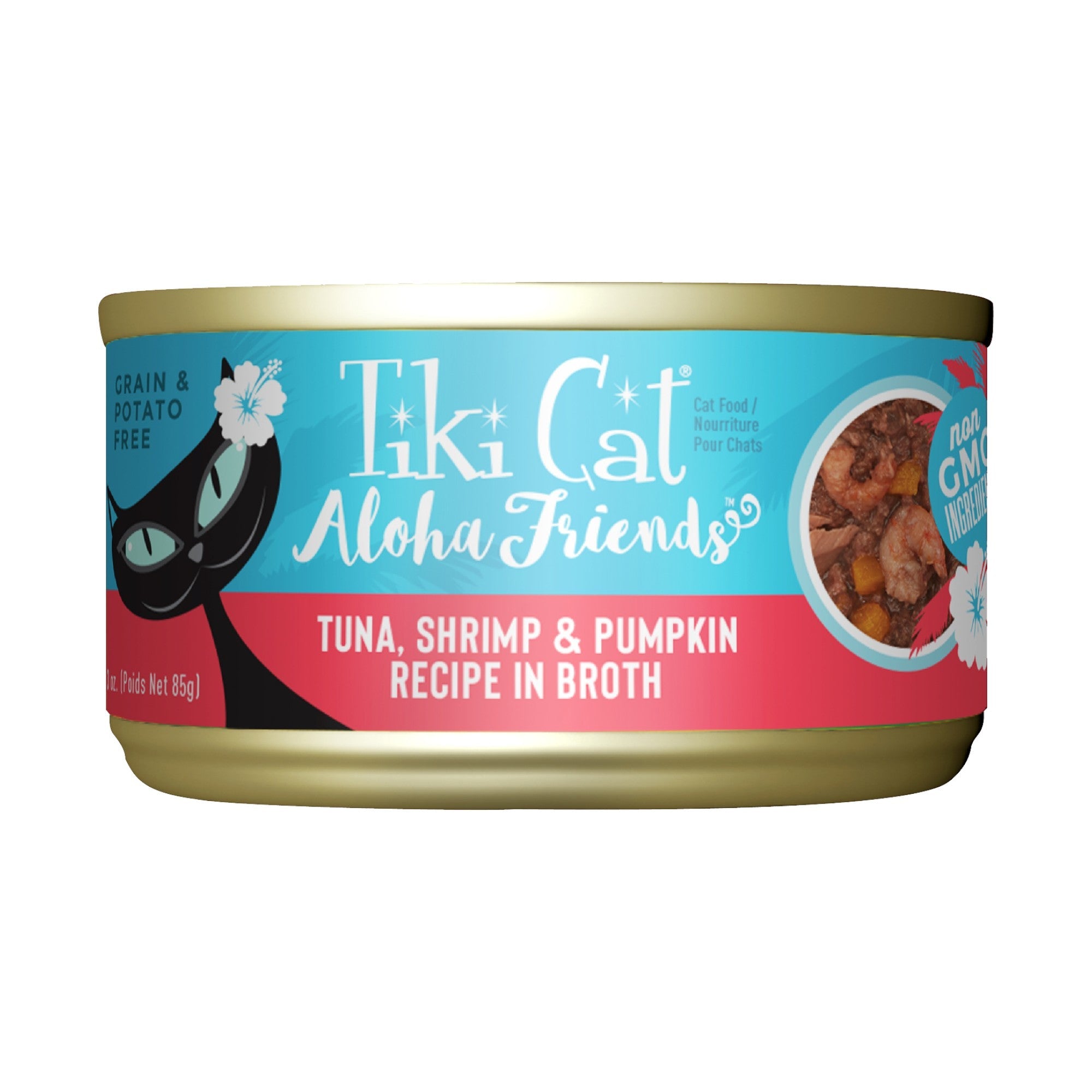 Tiki Cat Aloha Friends Tuna, Shrimp And Pumpkin (3oz)