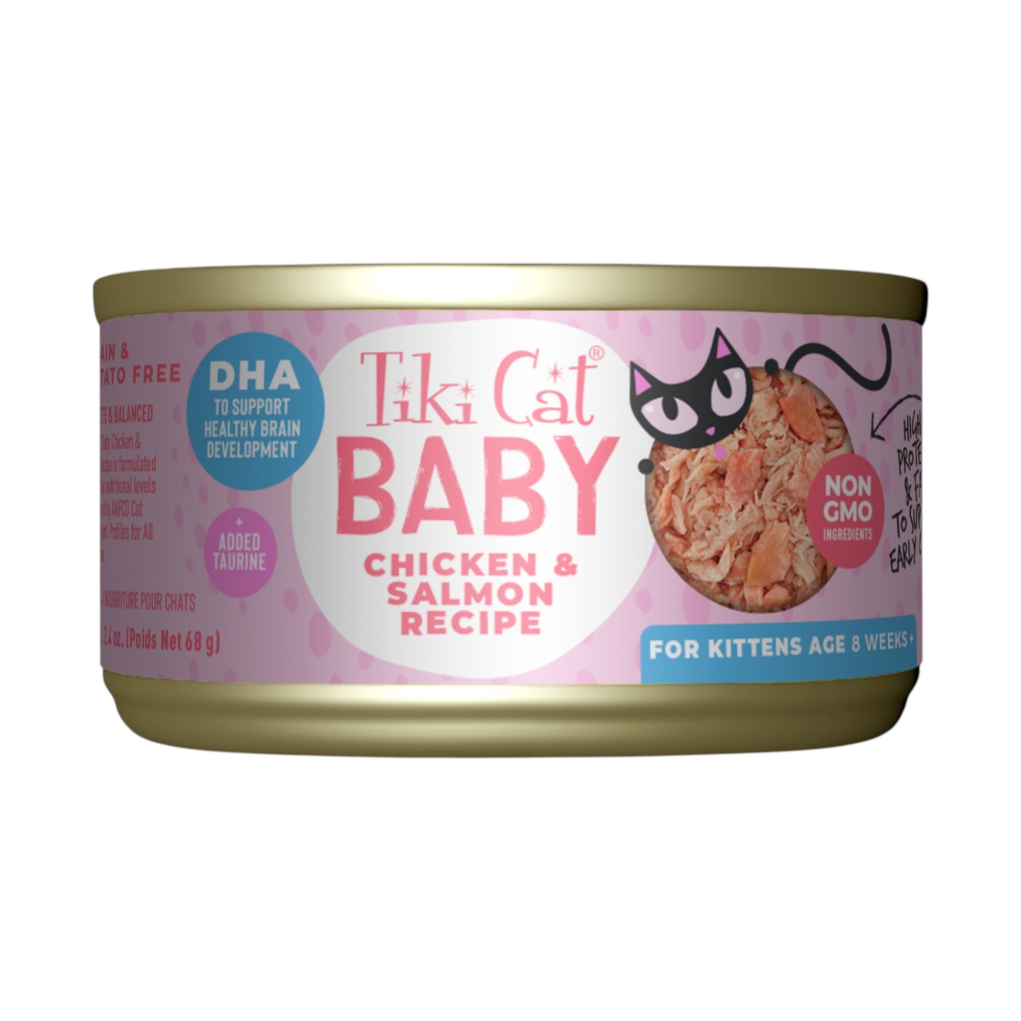 Tiki Cat Baby Chicken & Salmon Recipe (2.4oz)