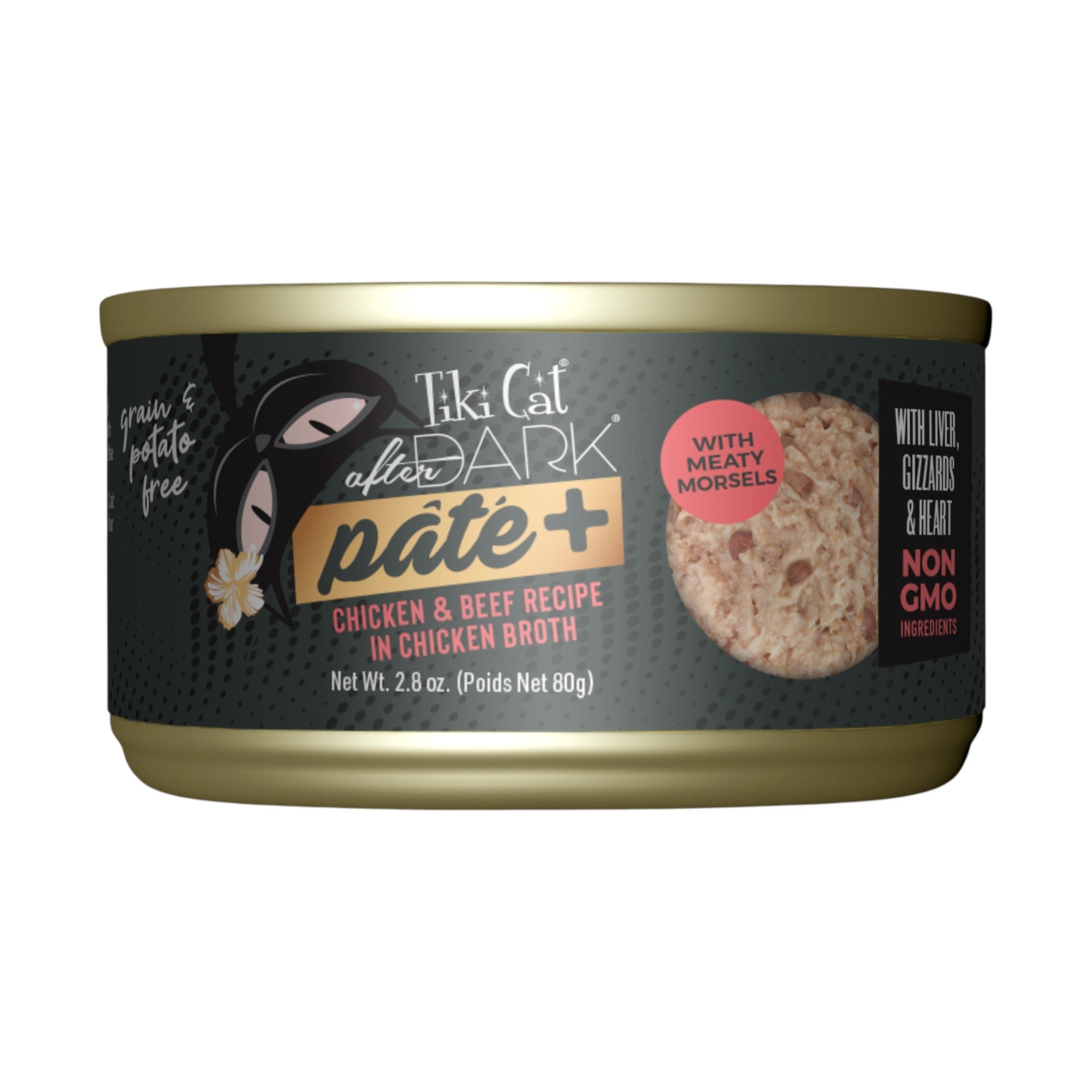 Tiki Cat After Dark Pate+ Chicken & Beef (2.8oz)