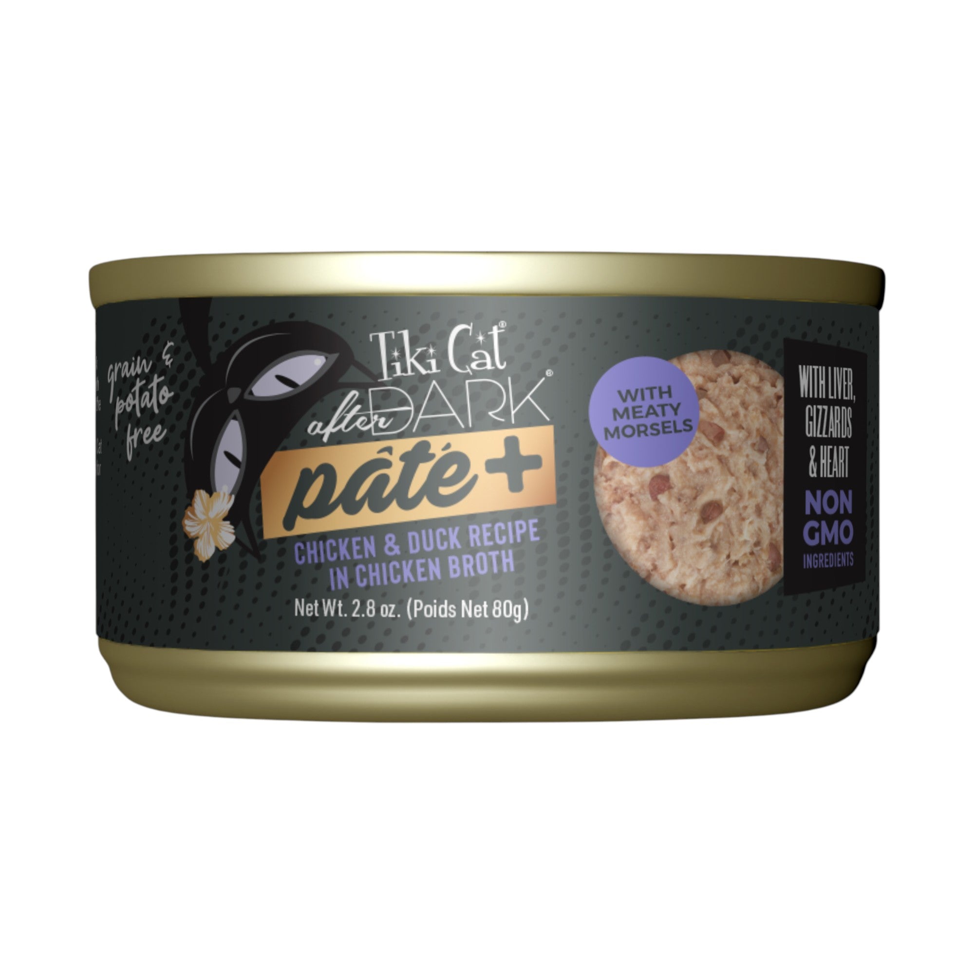 Tiki Cat After Dark Pate+ Chicken & Duck (2.8oz)