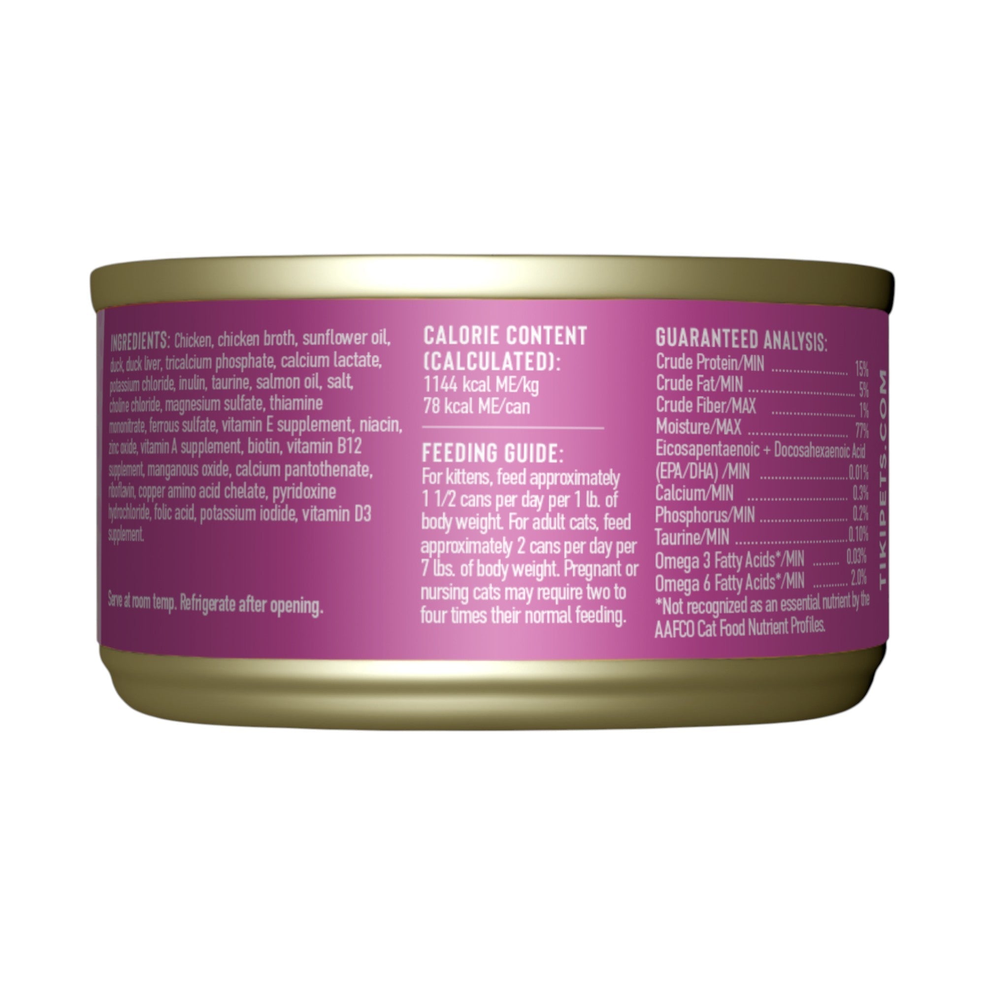 Tiki Cat Baby Chicken, Duck & Duck Liver (2.4oz)