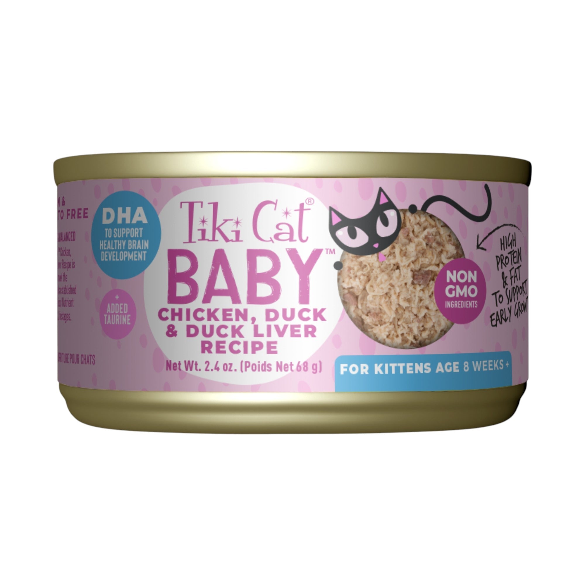 Tiki Cat Baby Chicken, Duck & Duck Liver (2.4oz)