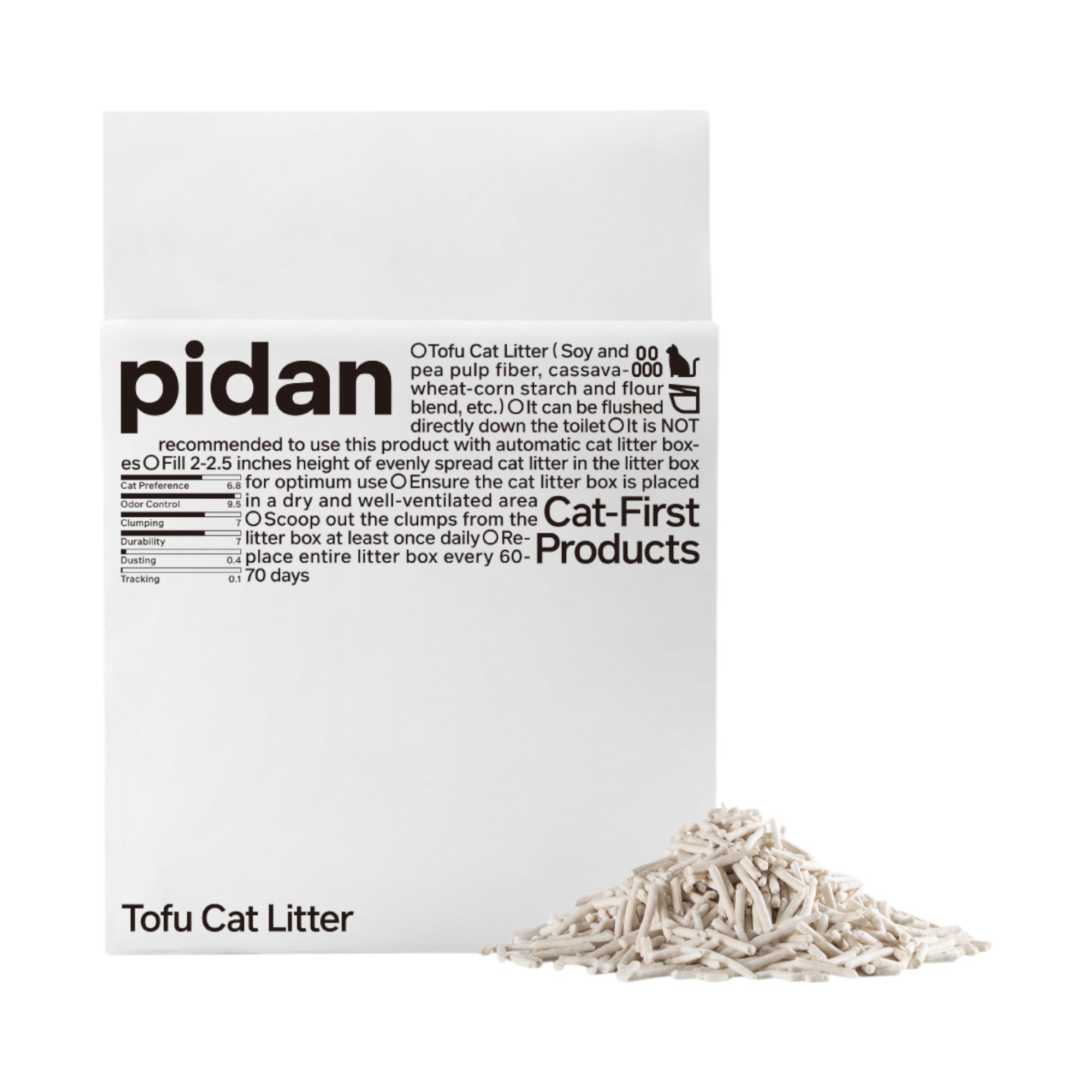 Pidan Cat Litter Tofu Mix Bag (2.4kg)