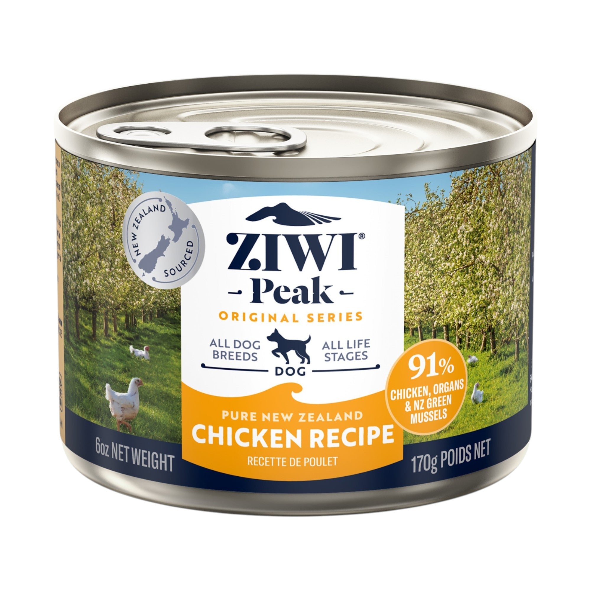 Ziwi Ziwipeak Dog Chicken Can (170g)