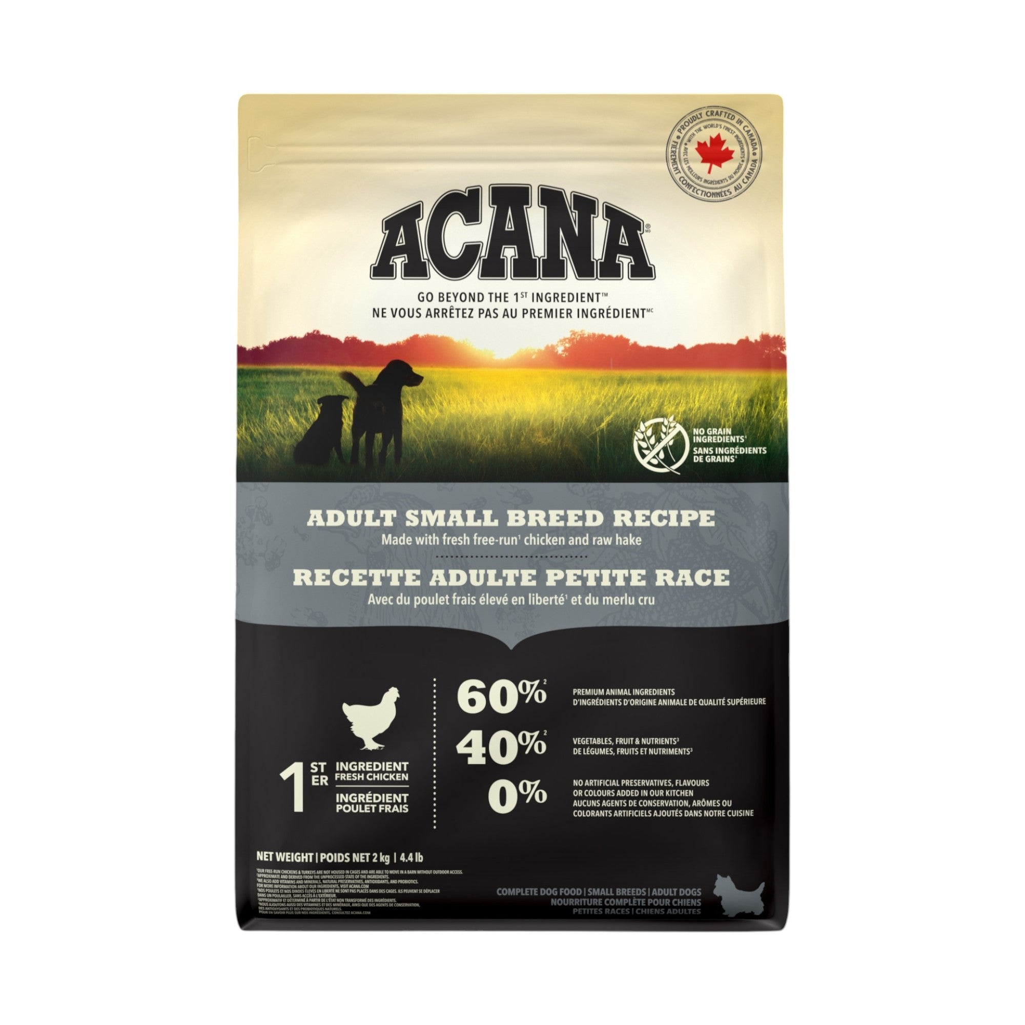 Acana Adult Dog Small Breed Recipe (2kg)
