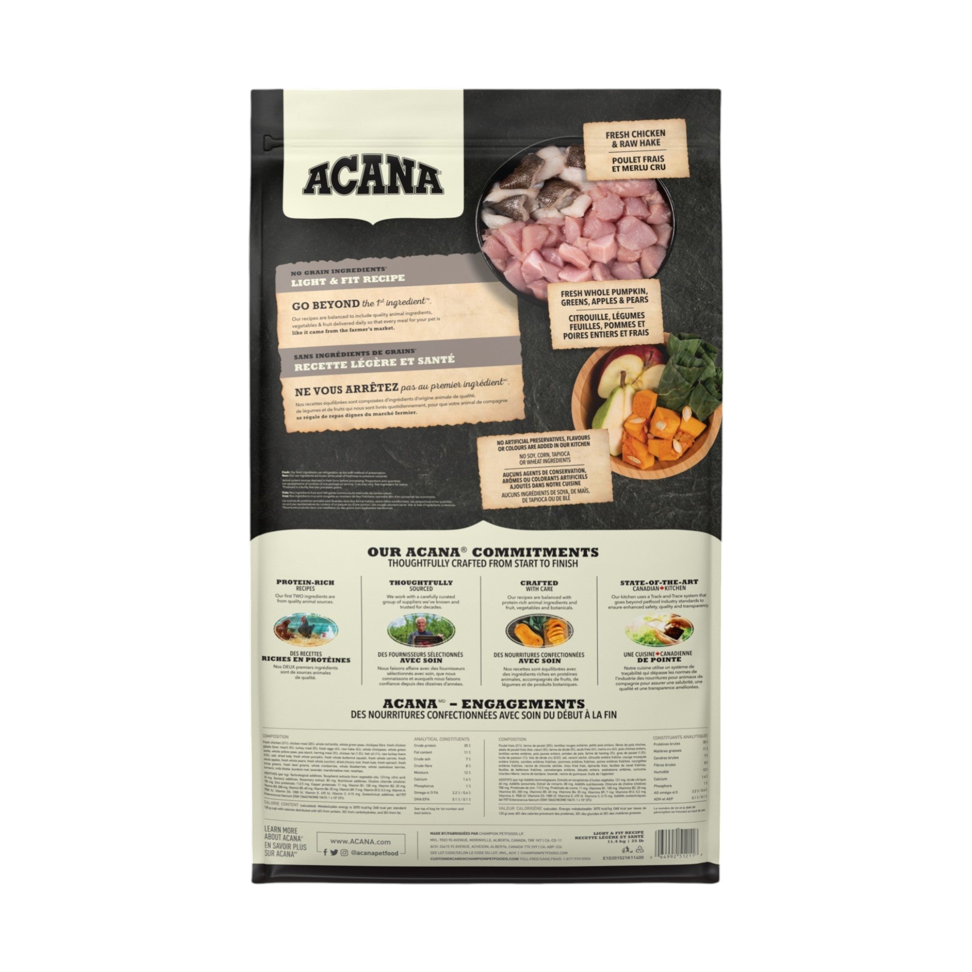 Acana Dog Light & Fit Recipe (11.4kg)
