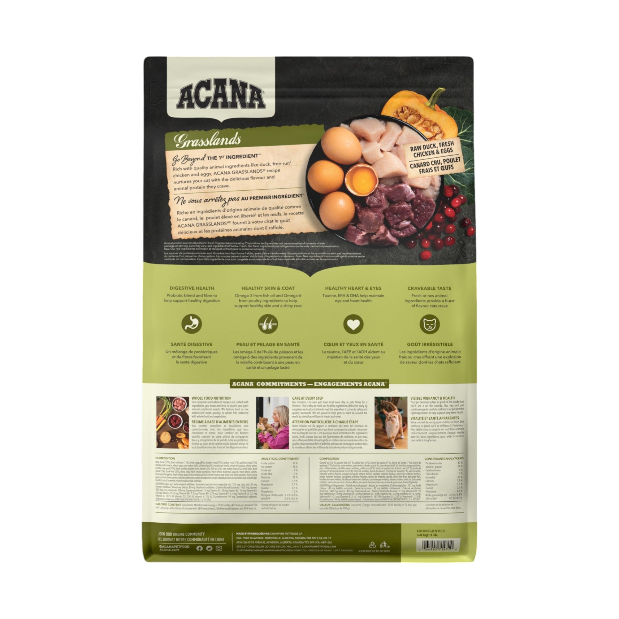 Acana Cat Grasslands Recipe (1.8kg)
