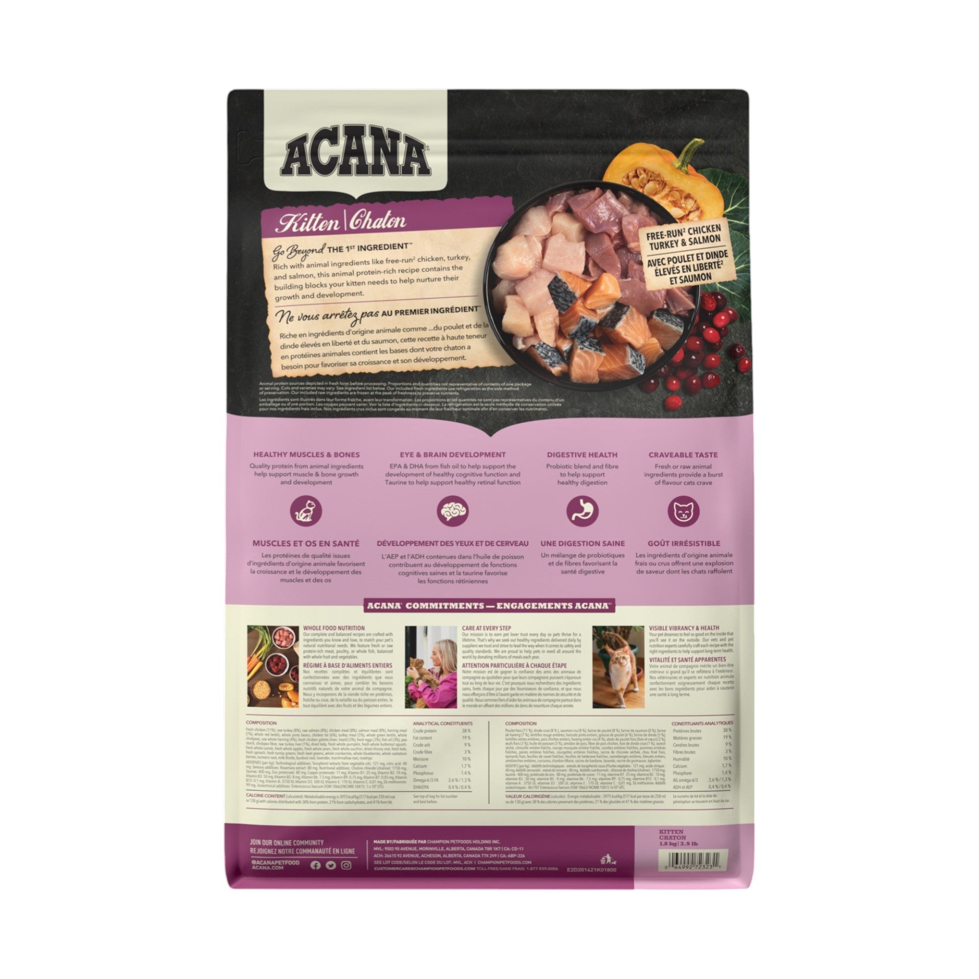 Acana Highest Protein Kitten (1.8kg)