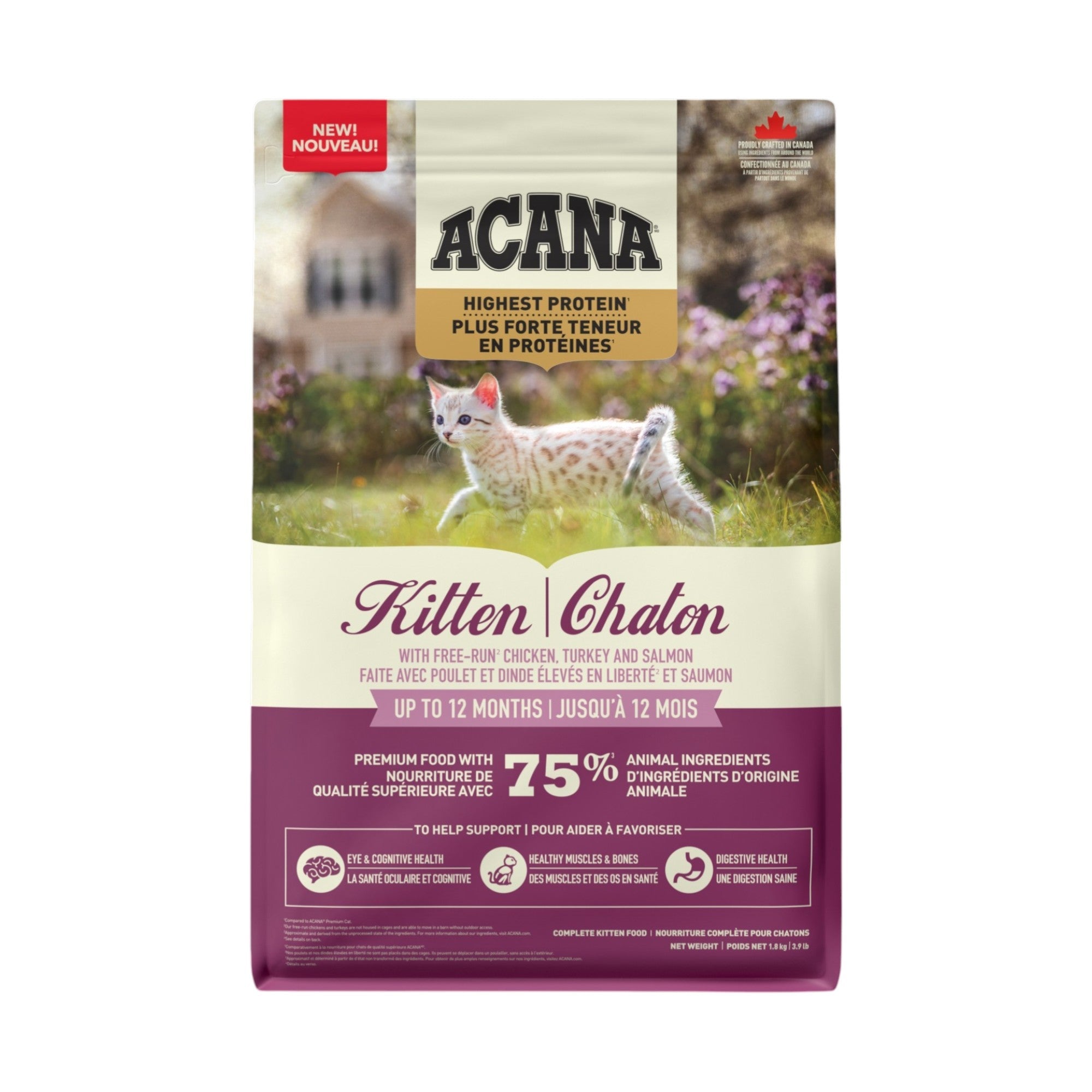 Acana Highest Protein Kitten (1.8kg)