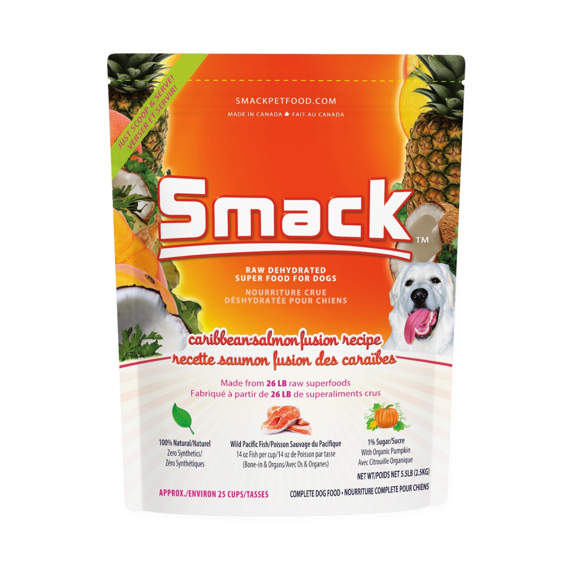 Smack Dog Dehydrated Caribbean-Salmon Fusion (2.5kg)