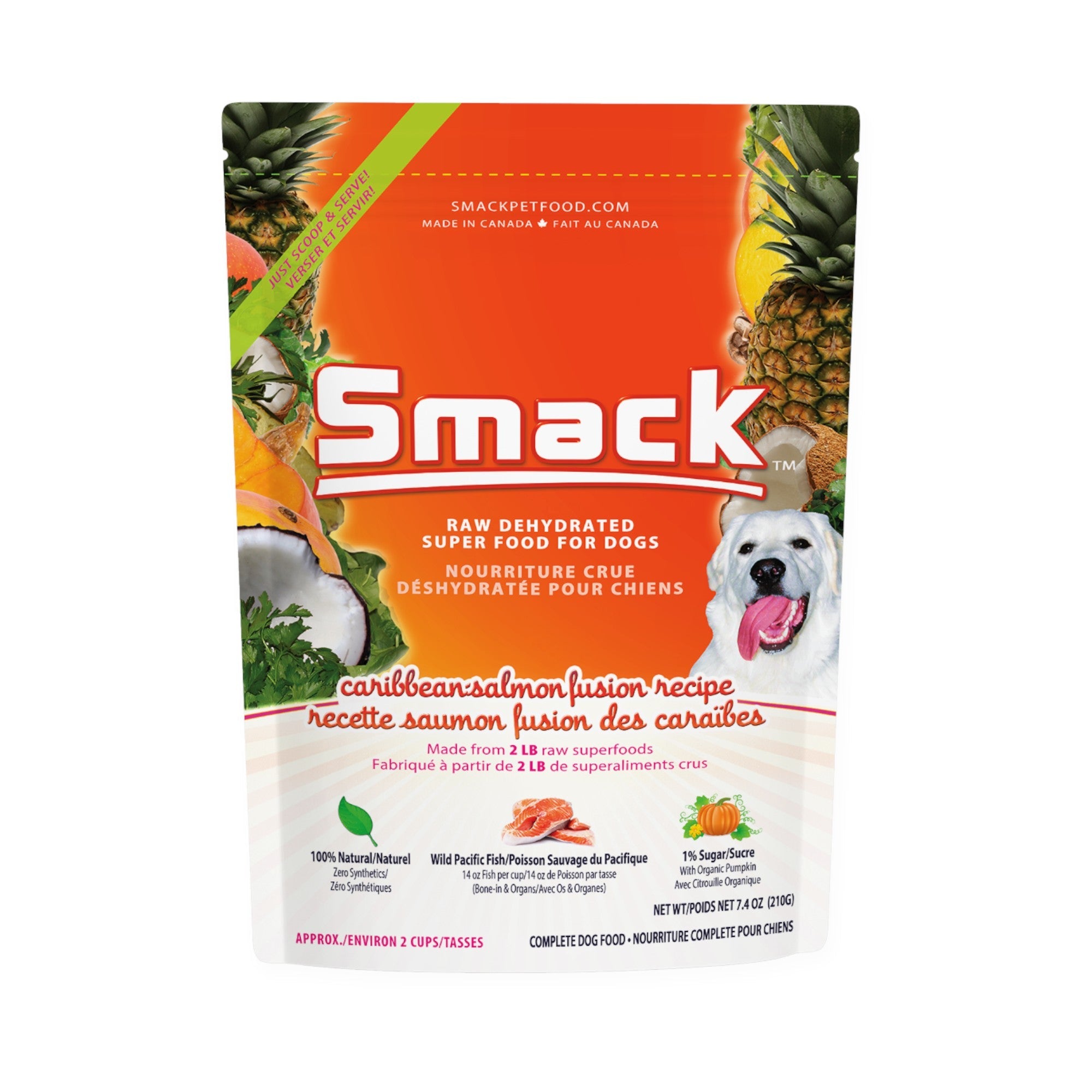 Smack Dog Dehydrated Caribbean-Salmon Fusion (210g)