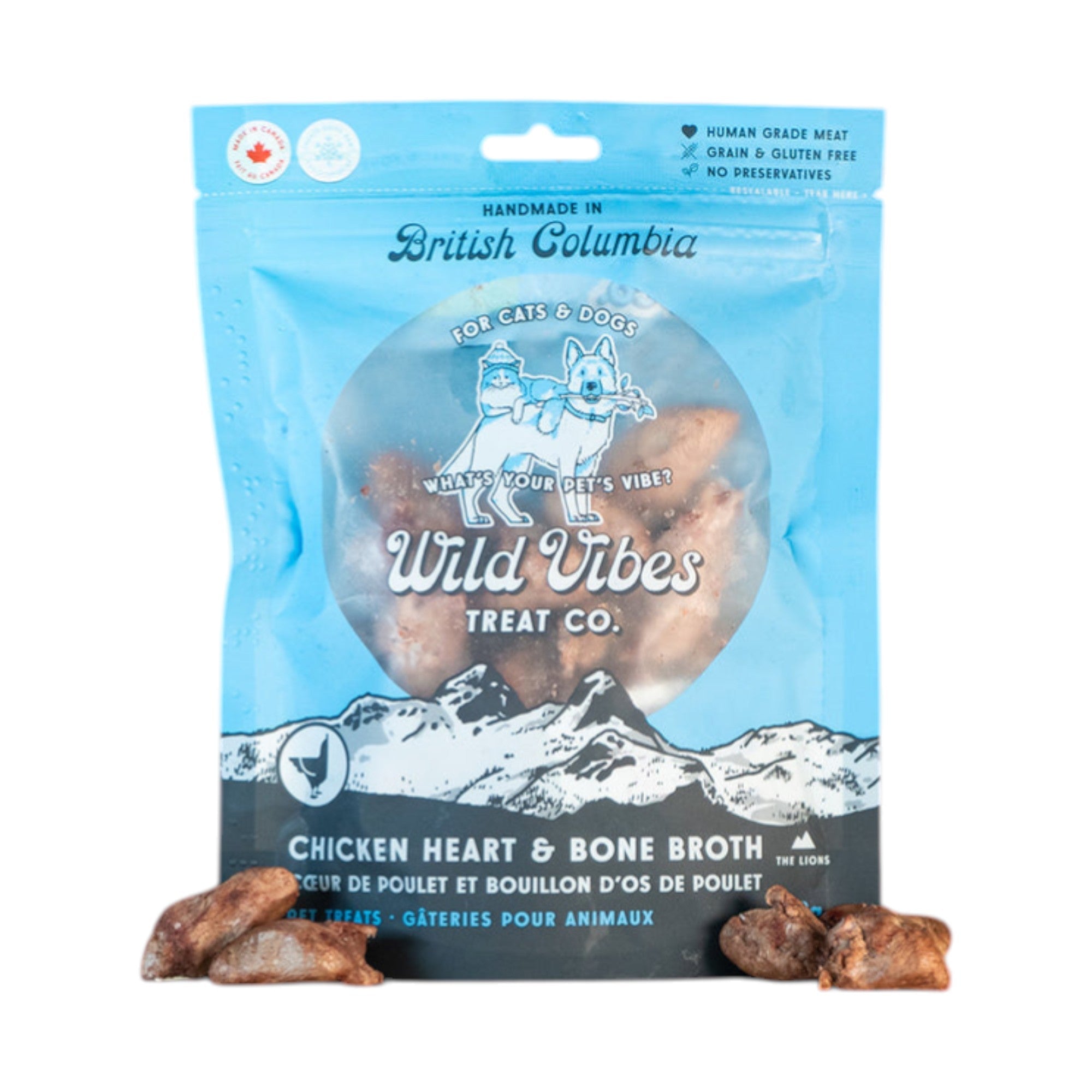 Wild Vibes Chicken Heart And Bone Broth (68g)