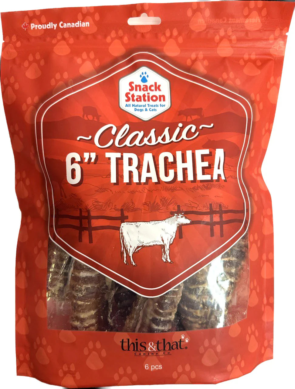 This & That Beef Trachea 6" (6pc)