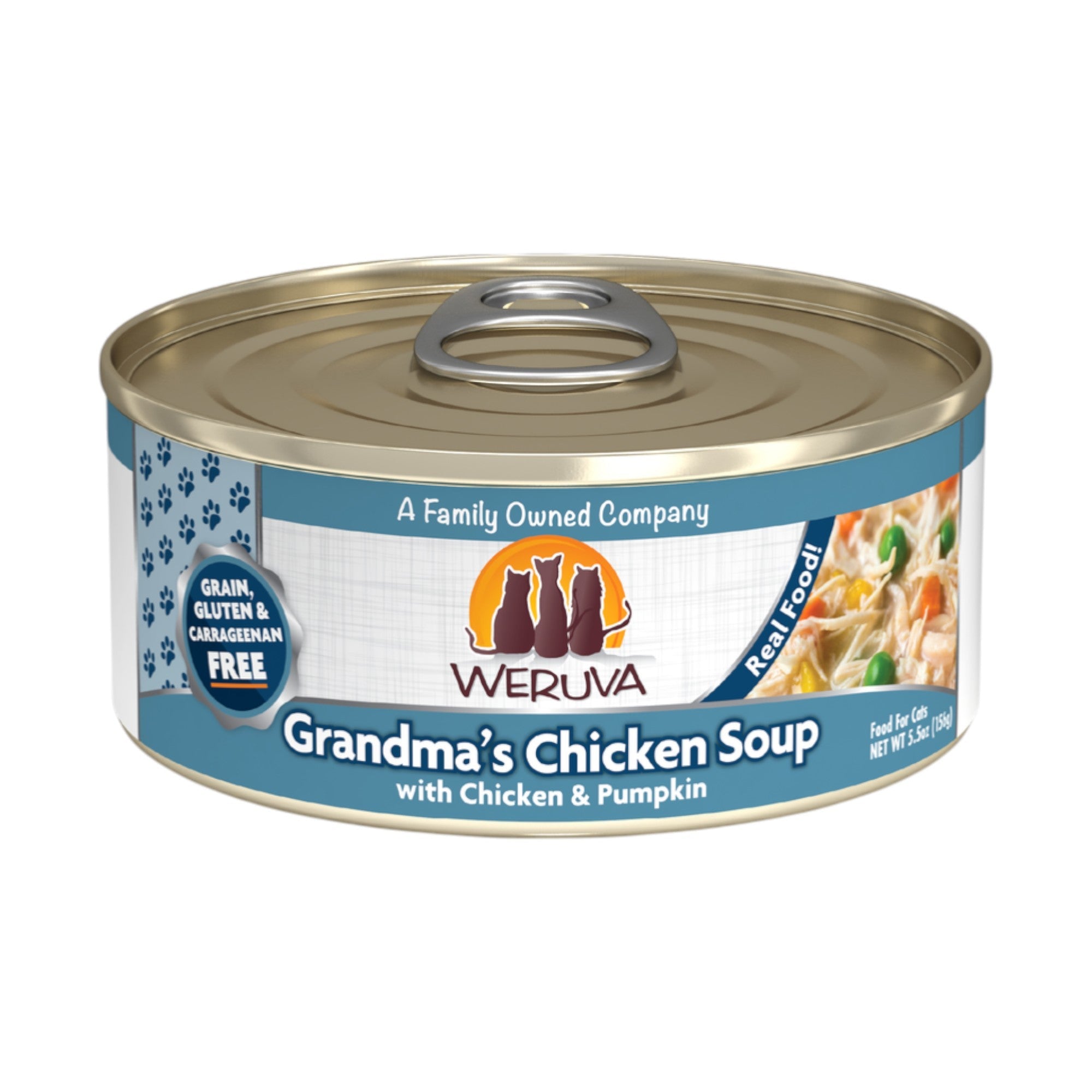 Weruva Grandma's Chicken Soup Canned Cat Food (5.5oz)