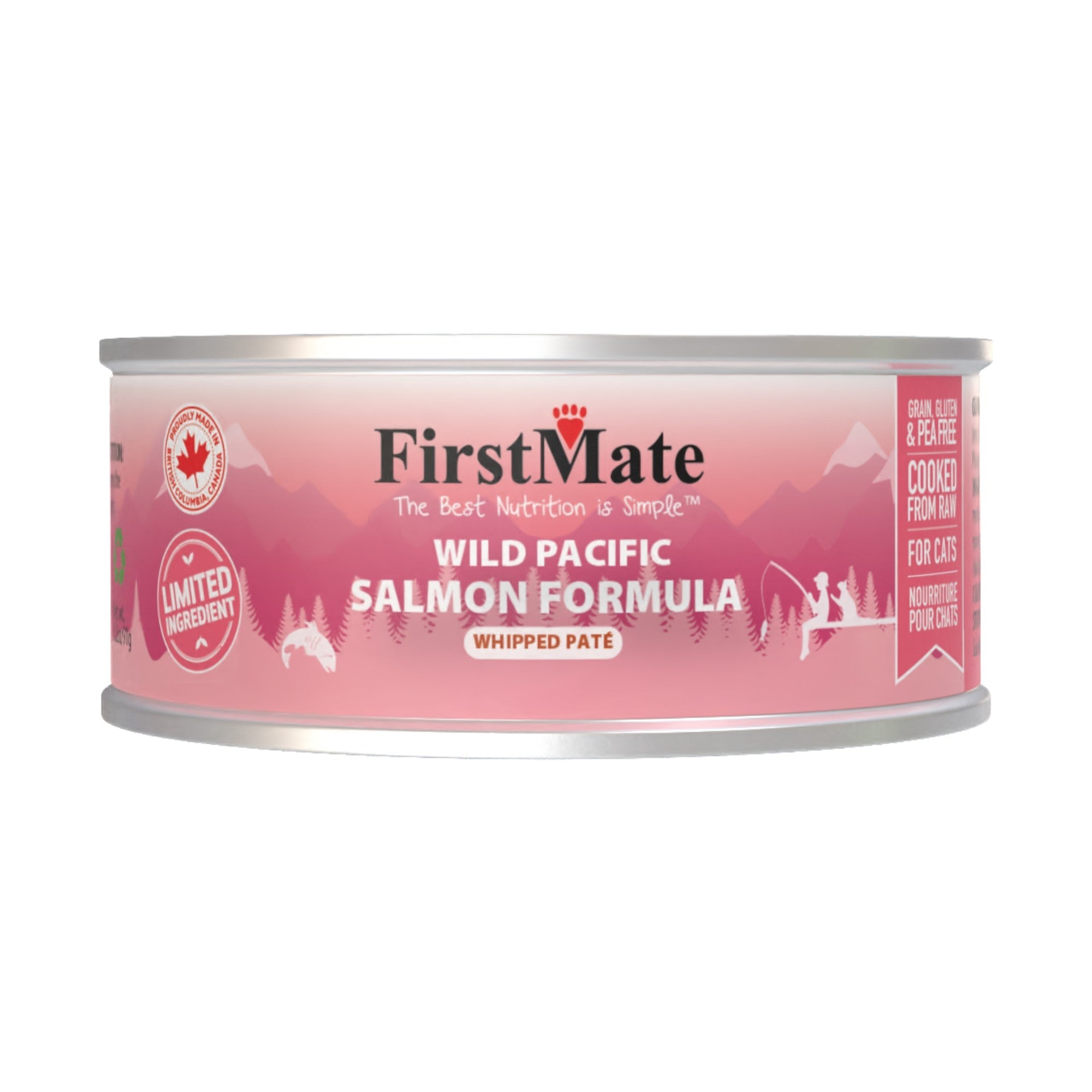 First Mate Grain Free Salmon Cat Can (3.2oz)