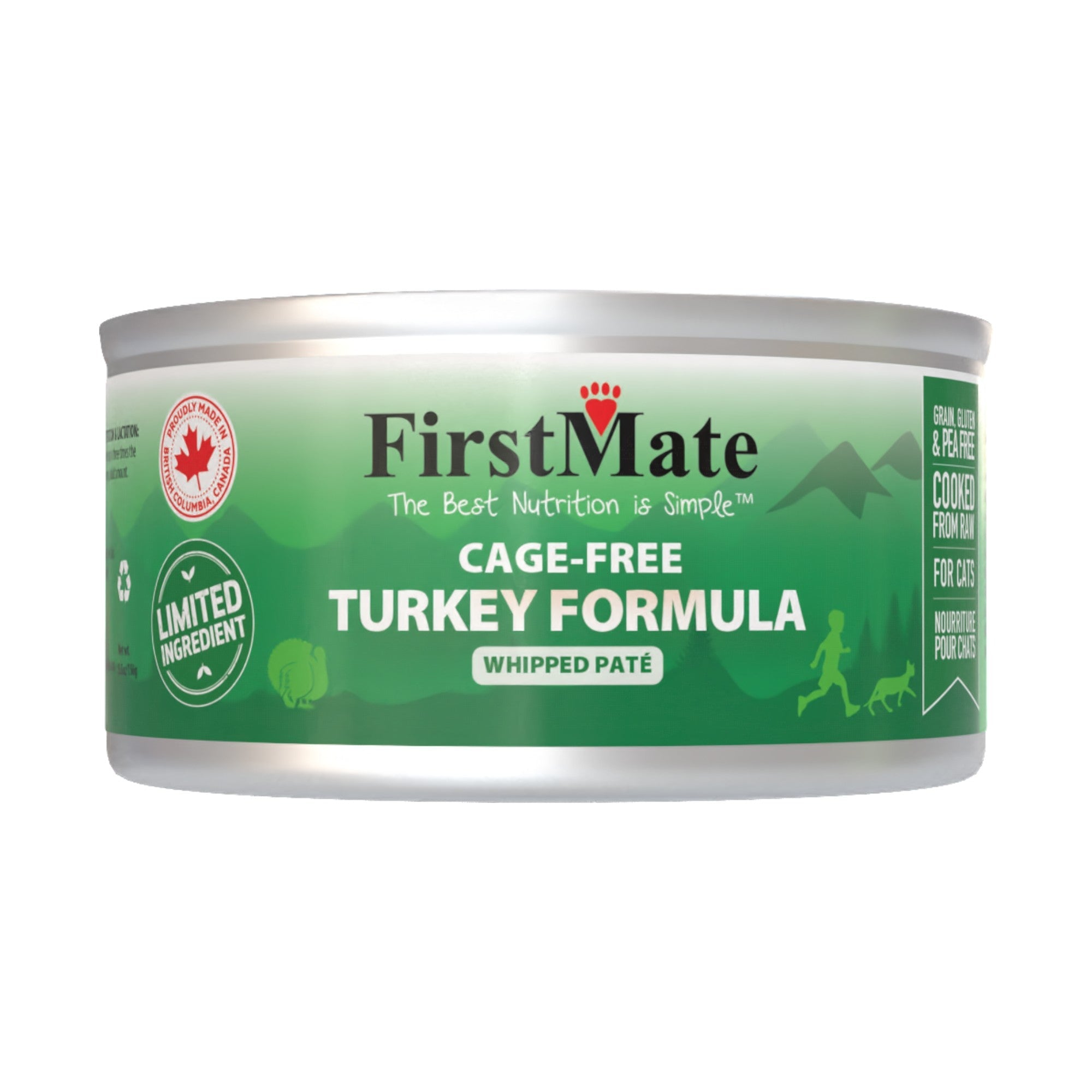 First Mate Cage Free Turkey Cat Can (5.5oz)