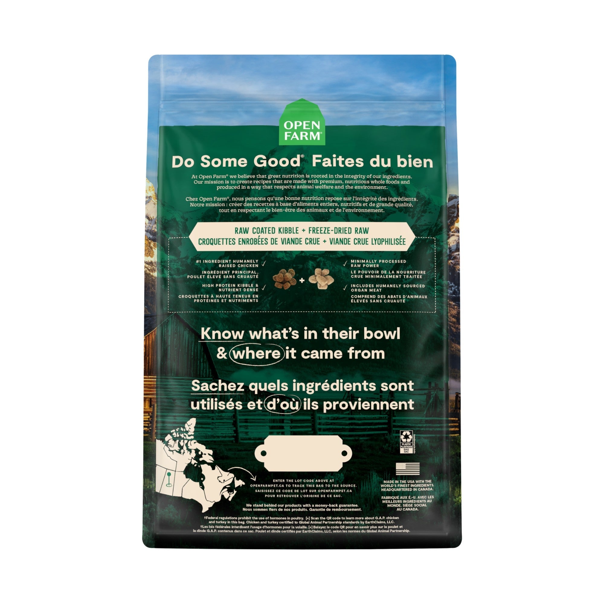 Open Farm Rawmix Open Prairie Ancient Grains Dog (3.5lb)