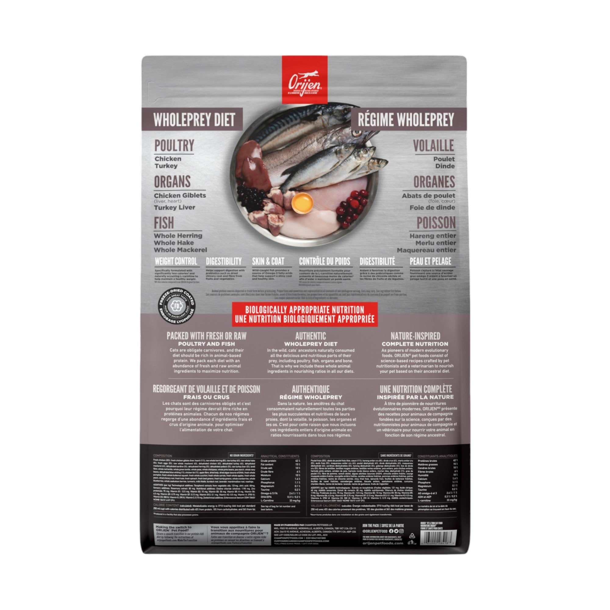 Orijen Fit & Trim Cat Food (1.8kg)