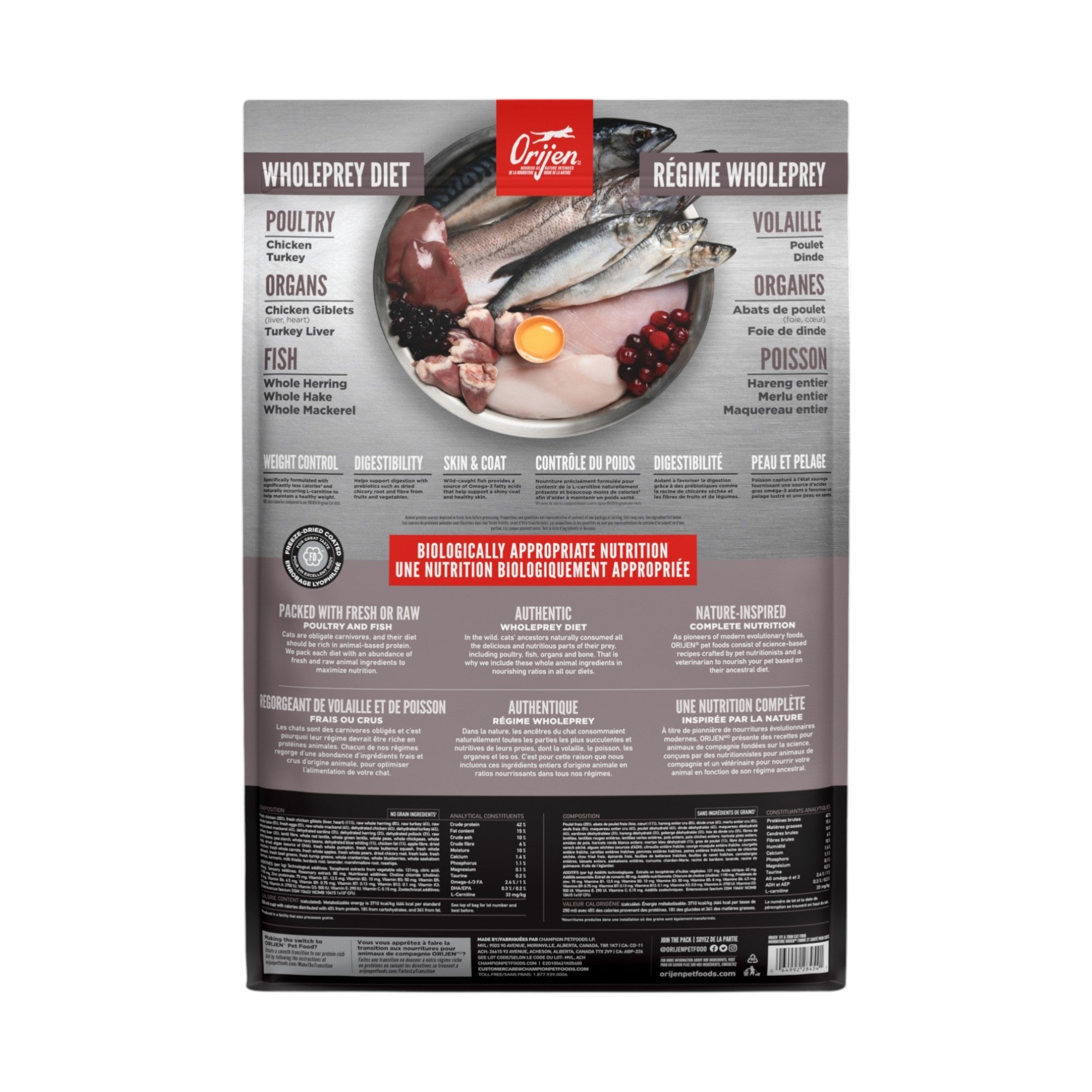 Orijen Fit & Trim Cat Food (5.4kg)