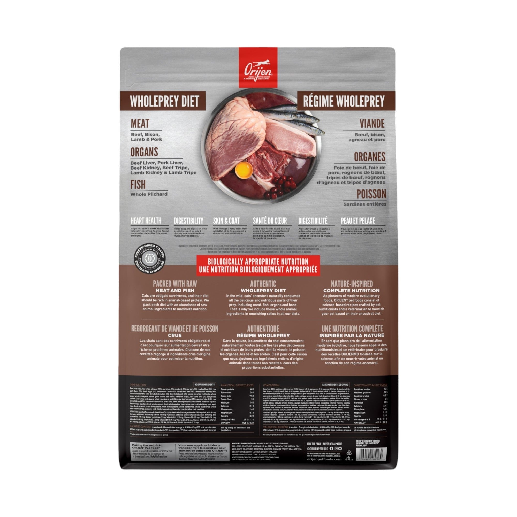 Orijen Regional Red Cat Food (1.8kg)