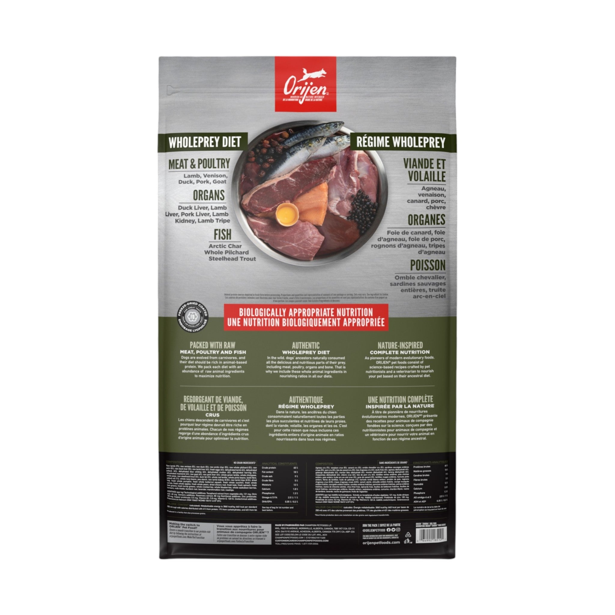 Orijen Tundra Dog Kibble (11.4kg)