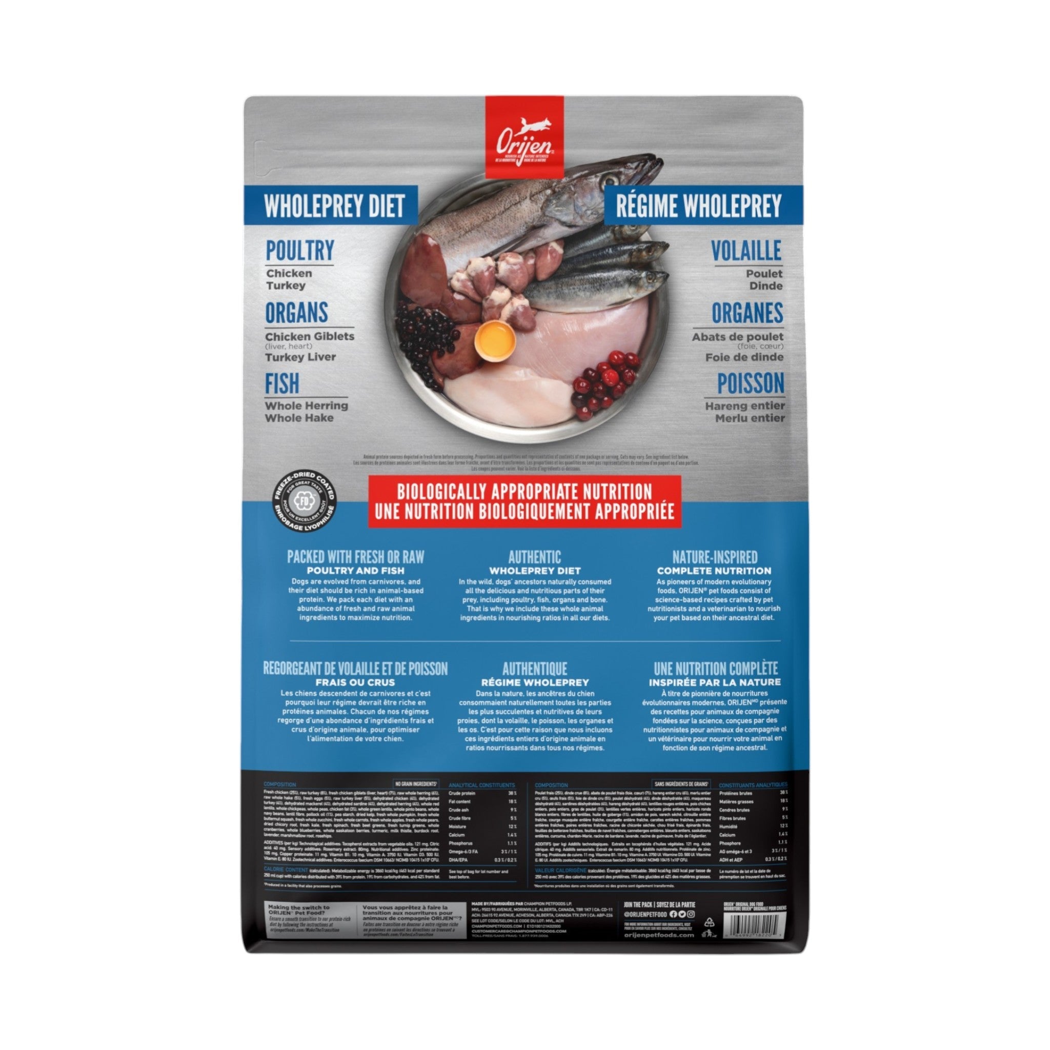 Orijen Original Adult Dog Food (2kg)