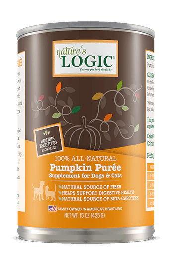 Nature's Logic Pumpkin Puree Can (15 oz) - Tail Blazers Etobicoke