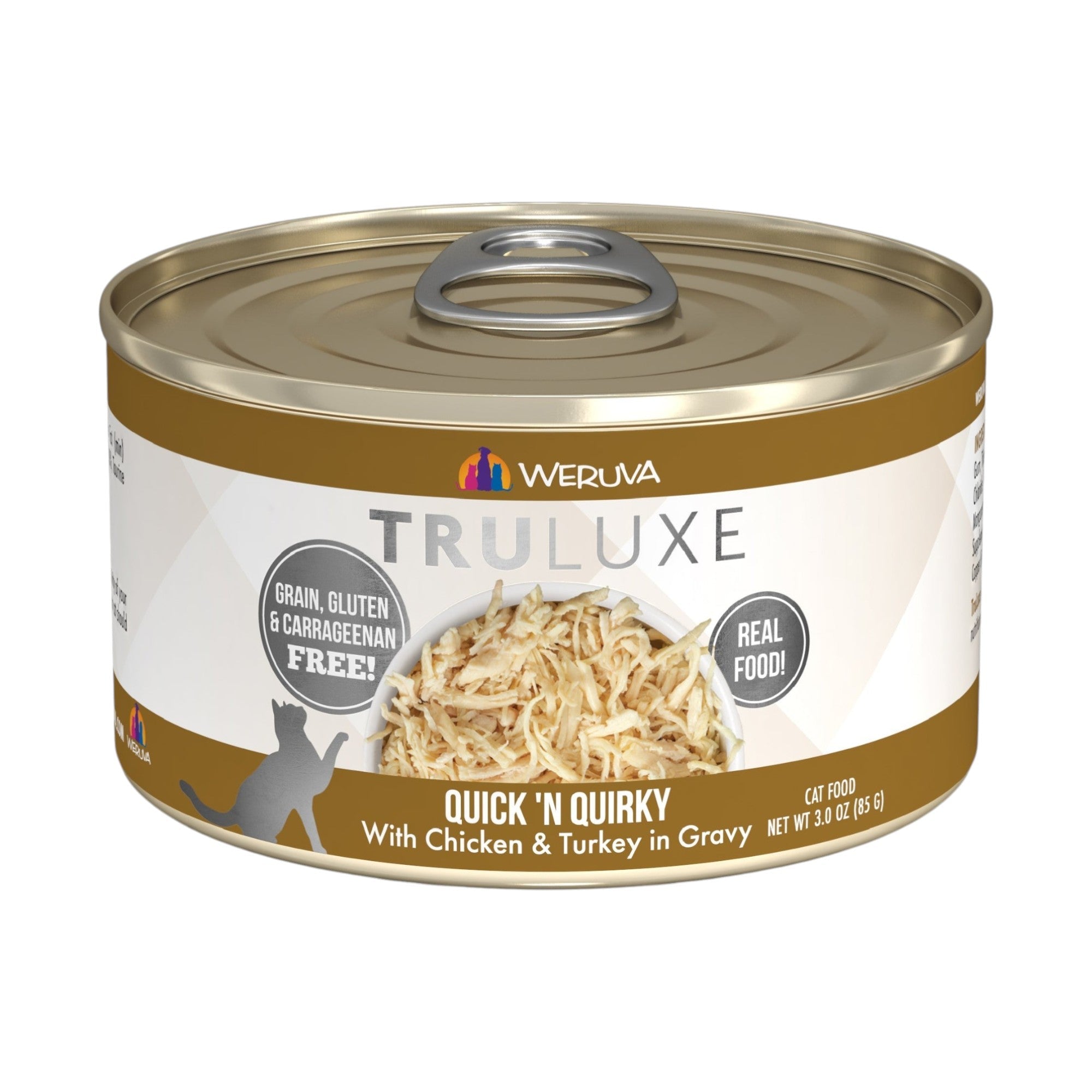 Weruva Truluxe Quick 'N Quirky Canned Cat Food (3oz)