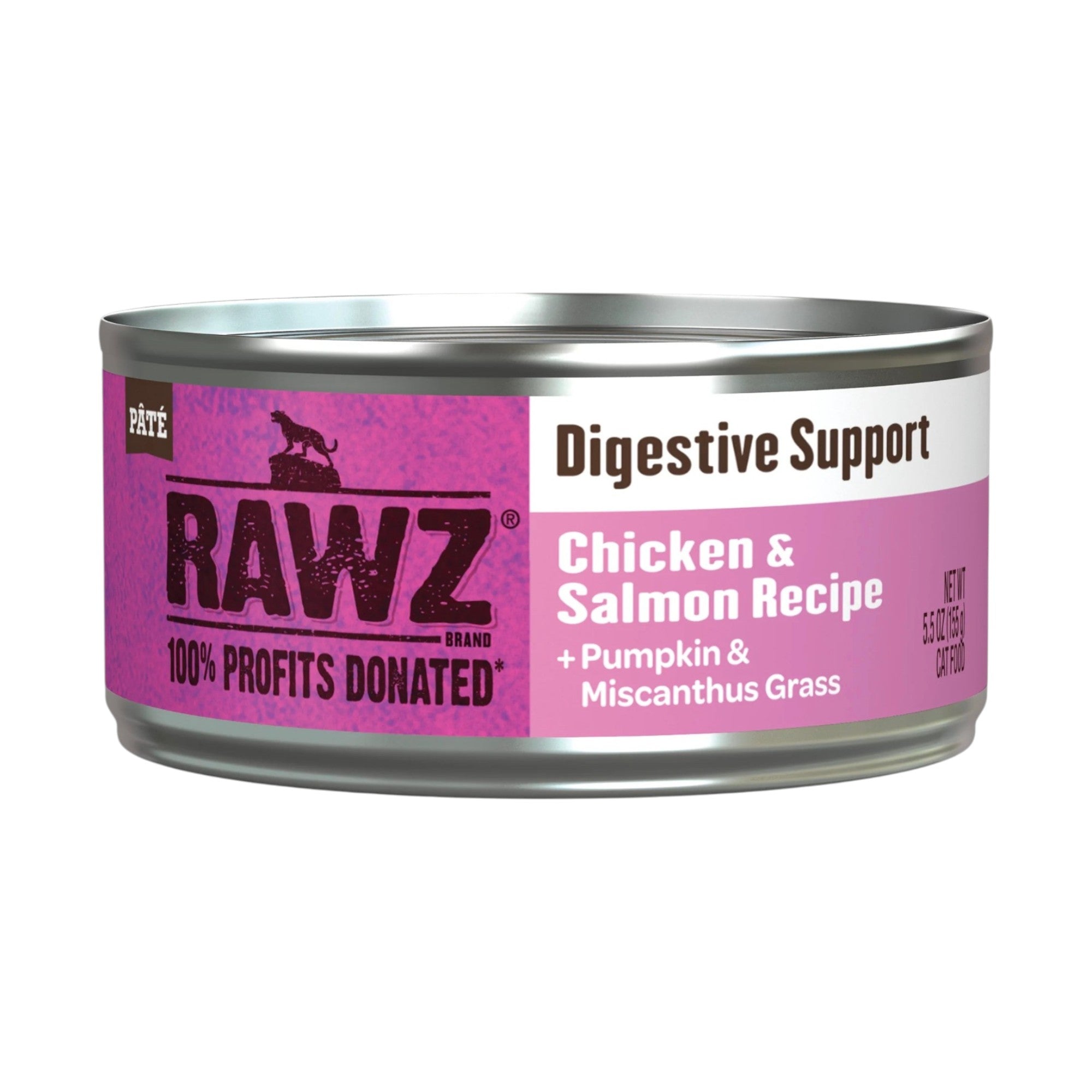 Rawz Digestive Support Chicken & Salmon Cat Can (5.5oz)